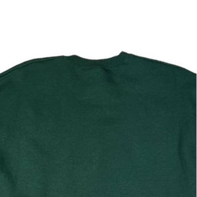 Jerzees Jerzees Green Christmas Sweater | Size L Size L / US 10 / IT 46 - 4 Thumbnail