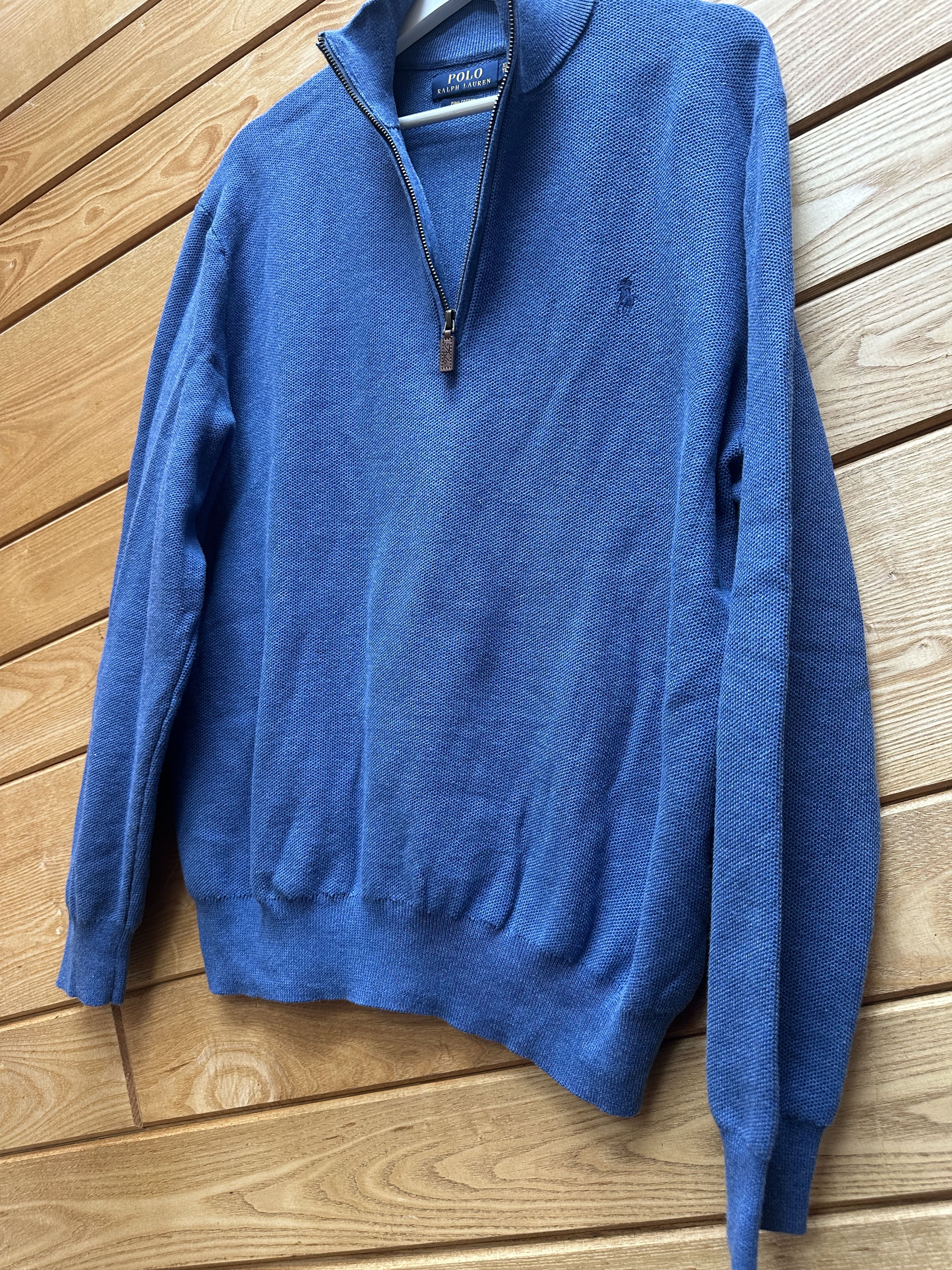 Polo Ralph Lauren × Vintage Men’s Sweater 1/3 Zip Polo Ralph Lauren Size US L / EU 52-54 / 3 - 12 Thumbnail