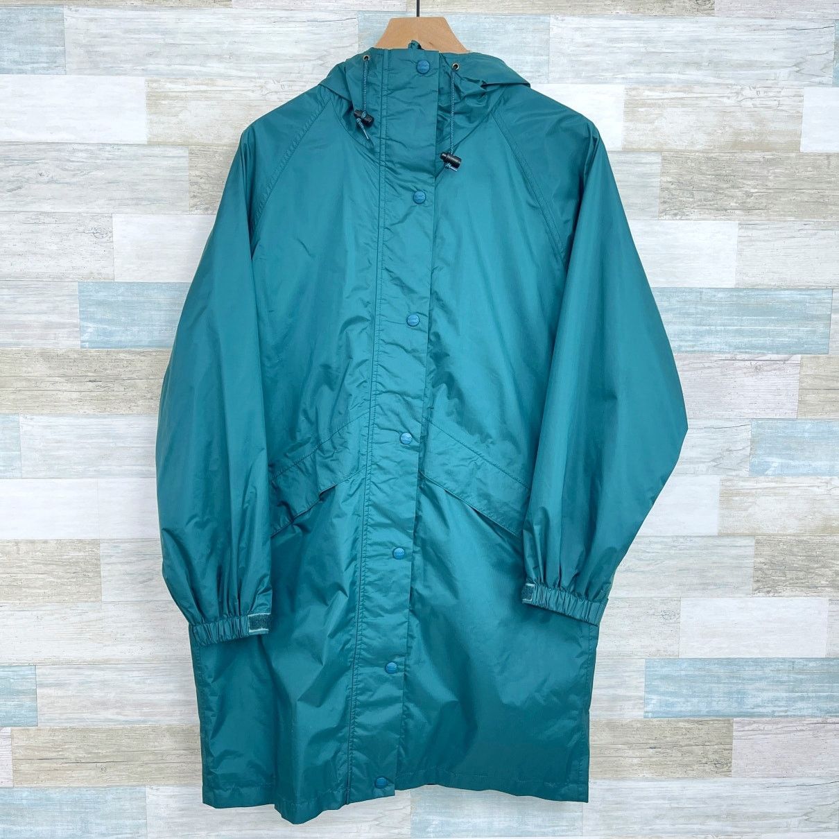 L.L. Bean LL Bean VTG 90s Gore Tex Stowaway Rain Jacket Green Womens M Grailed