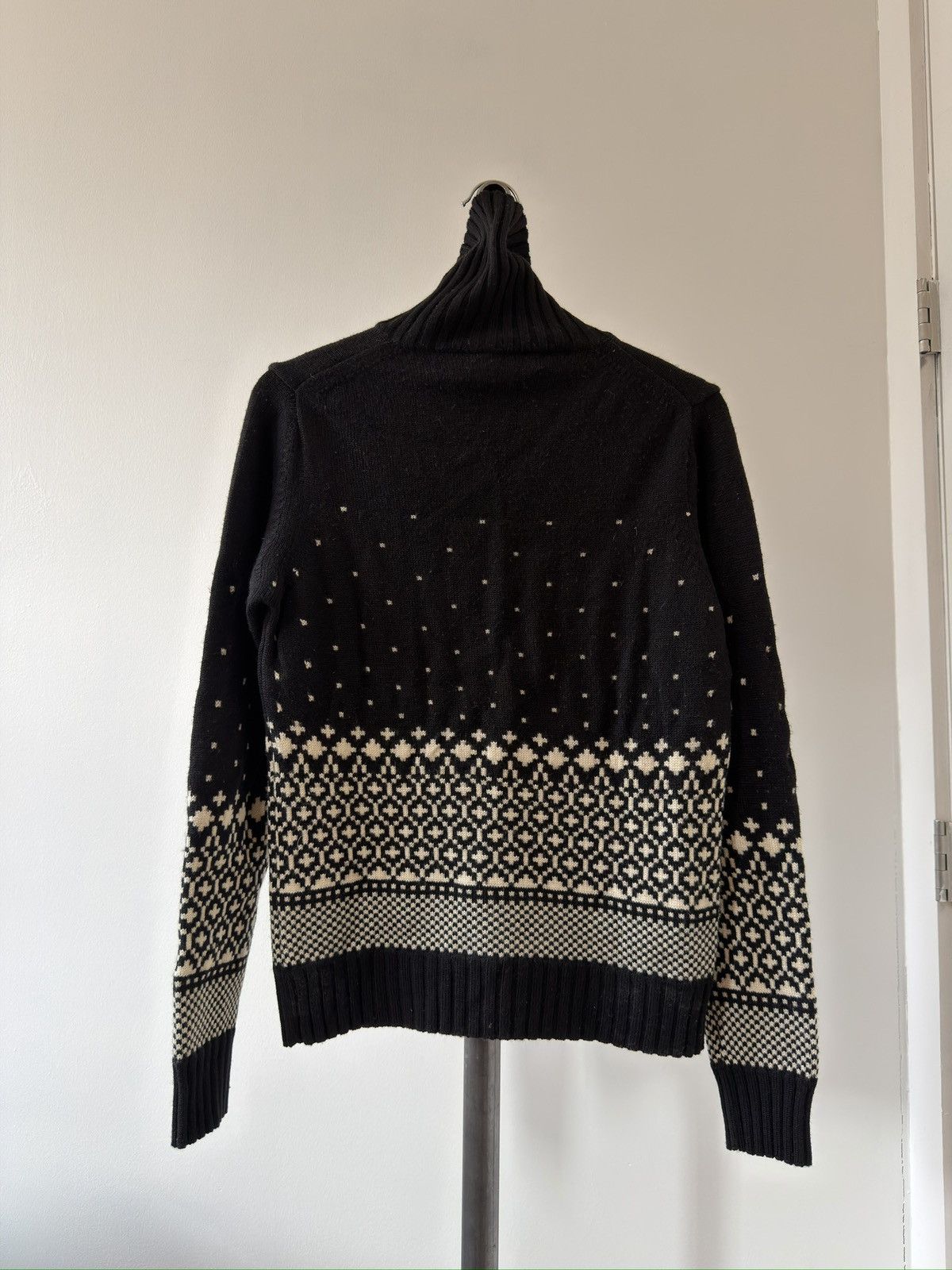 Veronique Branquinho AW07 Nordic Fairisle Turtleneck Size US S / EU 44-46 / 1 - 2 Thumbnail