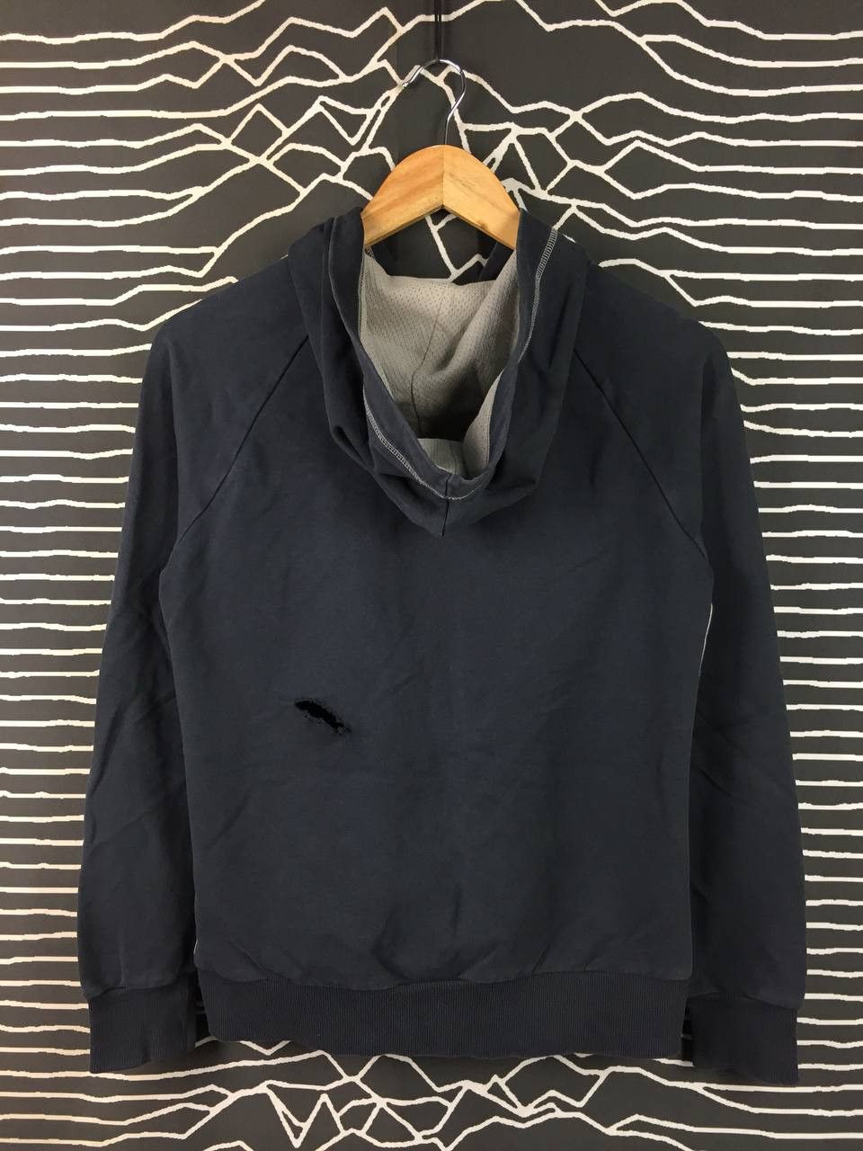 Nike Distressed Nike Sportswear Embroidered Logo Full-Zip Hoodie Size US S / EU 44-46 / 1 - 10 Thumbnail
