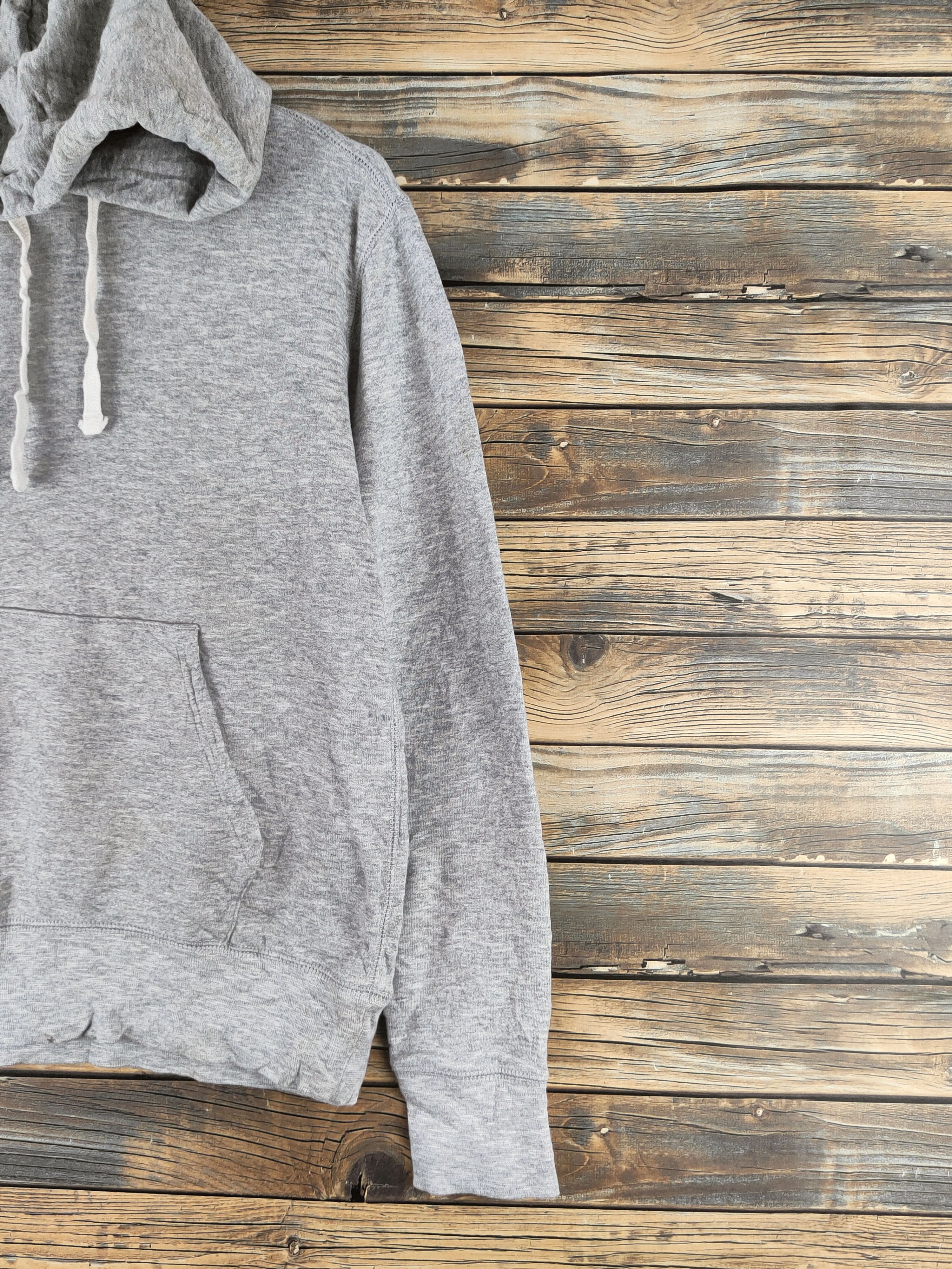 Japanese Brand Japanese Brand Gray Hoodie Sweatshirts Size L / US 10 / IT 46 - 5 Thumbnail