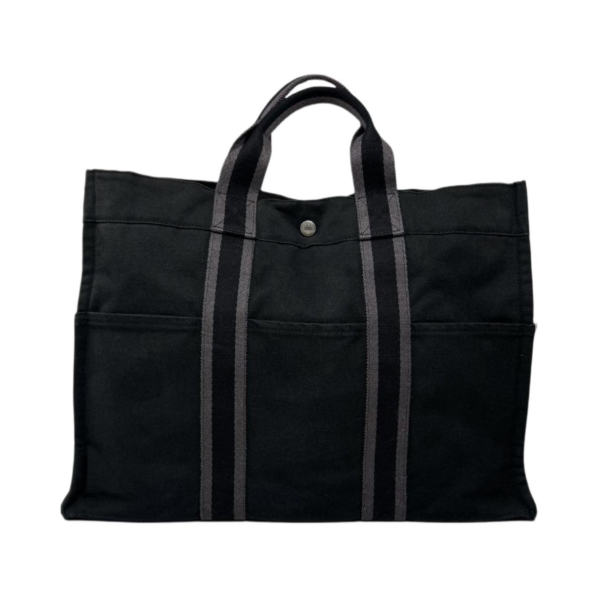 Other Hermès Black Cotton Handbag Size ONE SIZE - 1 Thumbnail