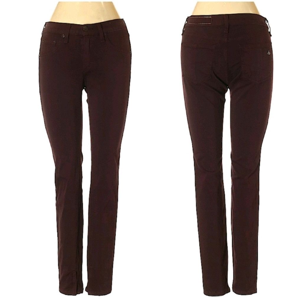 Rag & Bone Rag & Bone jeans legging skinny mid rise purple sz 25 Size 25" / US 0 / IT 36 - 1 Thumbnail