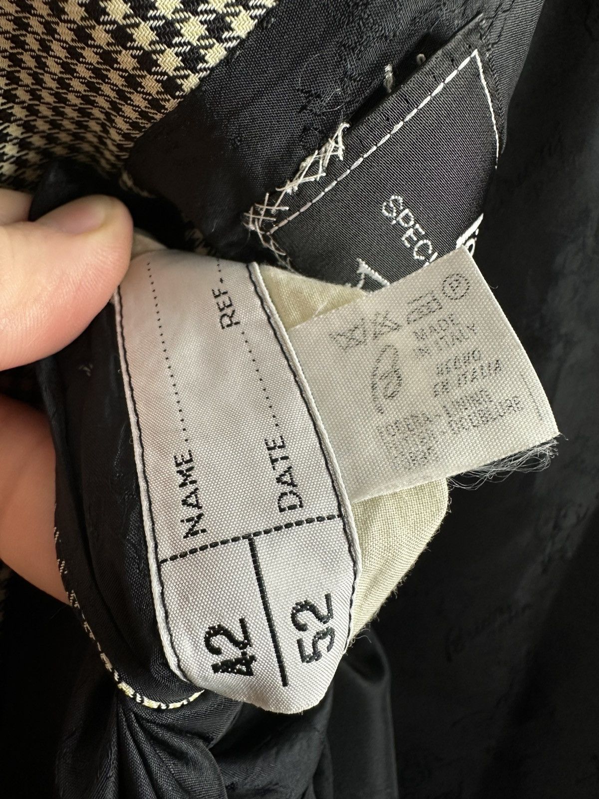 Brioni Brion Specially Tailored for Teisi Kallev Made in Italy Rare Size 42L - 6 Thumbnail