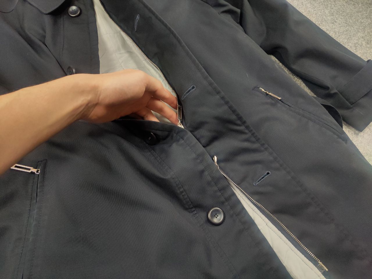McGregor McGregor Vintage Navy utility trench coat Midnite Jacket Size US M / EU 48-50 / 2 - 17 Thumbnail