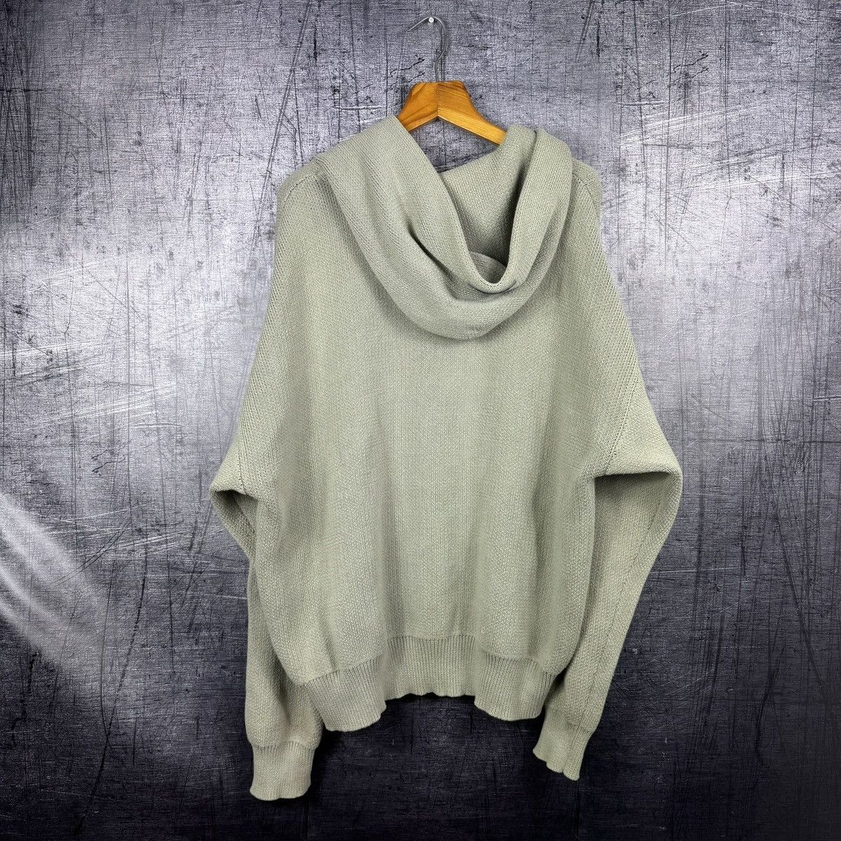 Fear of God Fear of god essentials oversized knit hoodie big logo FOG Size US L / EU 52-54 / 3 - 6 Thumbnail