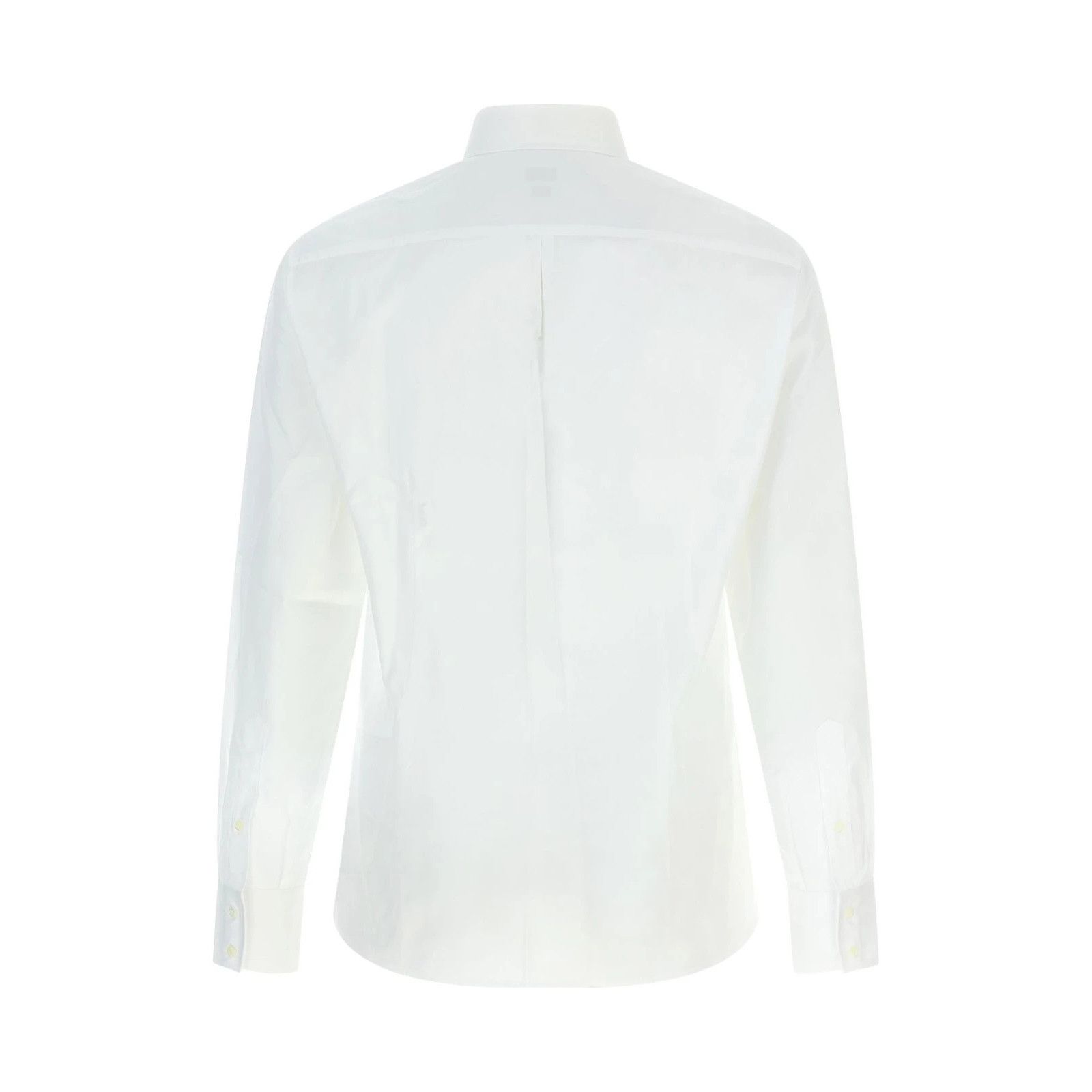 Brunello Cucinelli BRUNELLO CUCINELLI White Cotton Button-Down Shirt New & Auth Size US XXL / EU 58 / 5 - 2 Thumbnail