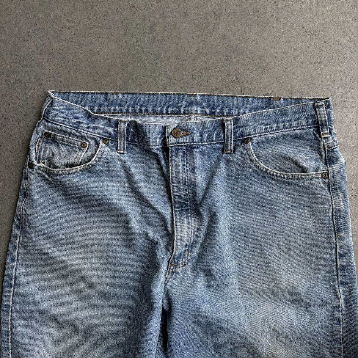 Carhartt Vintages 38x32 Baggy Carhartt Blue Jeans Workwear Carpenter Size US 38 / EU 54 - 4 Thumbnail