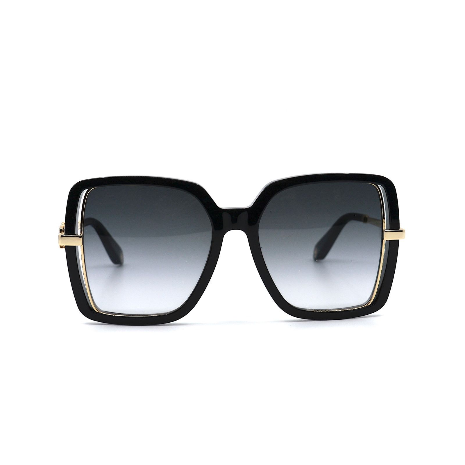 Roberto Cavalli ROBERTO CAVALLI SRC007 BLACK GOLD GREY GRADIENT SUNGLASSES Size ONE SIZE - 3 Thumbnail