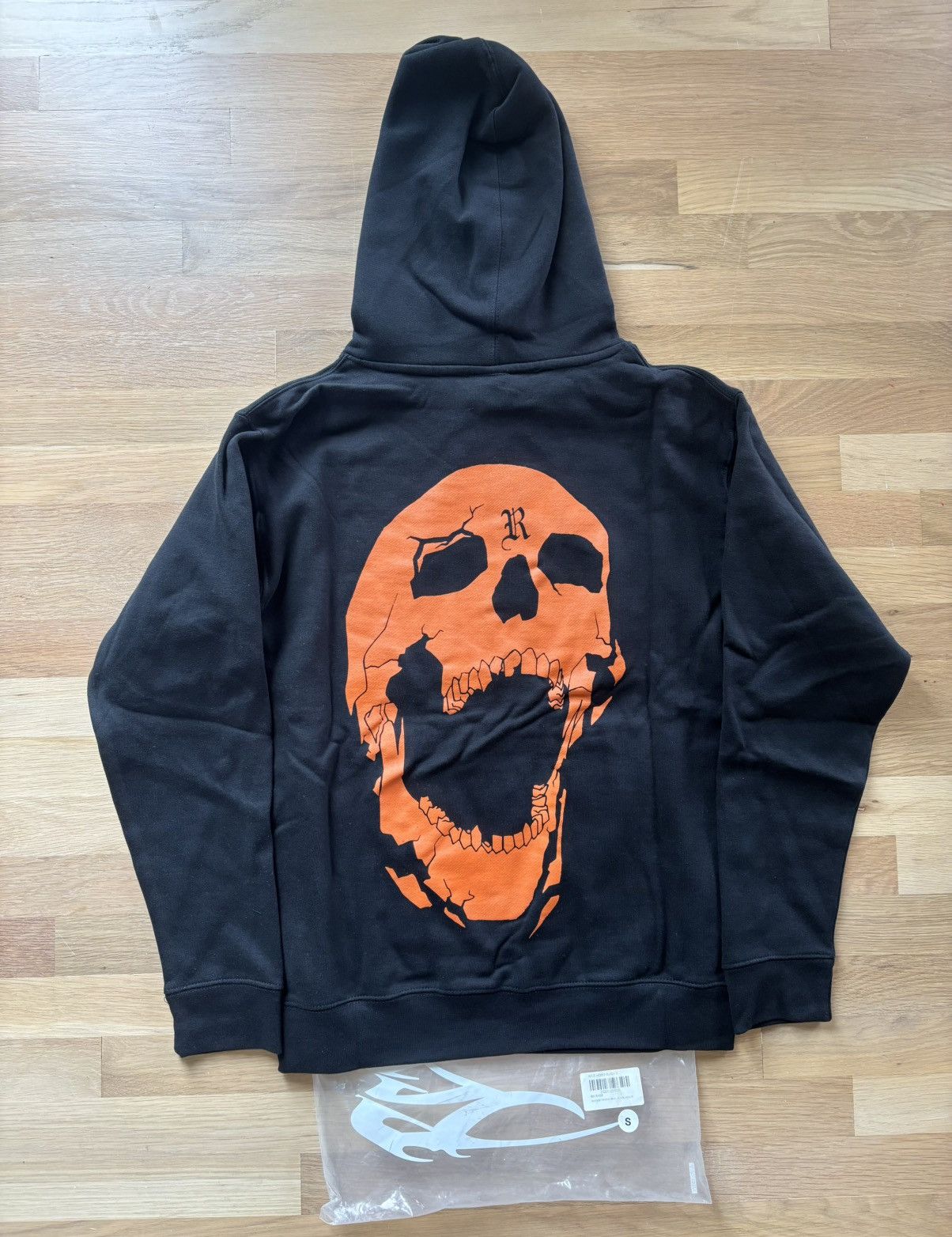 Revenge Revenge Orange Skull Arch Hoodie Black Size US S / EU 44-46 / 1 - 4 Thumbnail