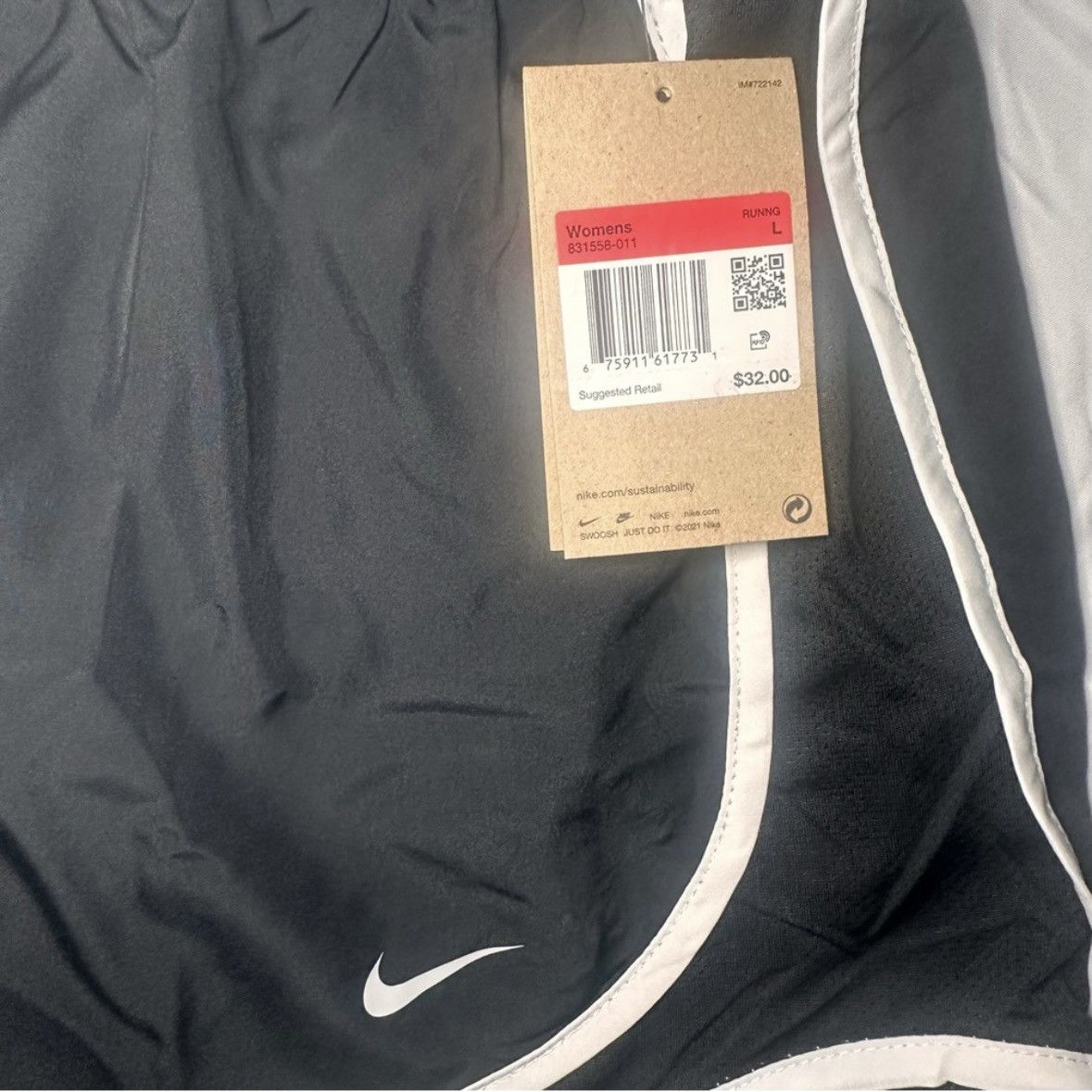 Nike Nike Women’s Running Shorts Large Size 34" / US 12 / IT 48 - 3 Thumbnail