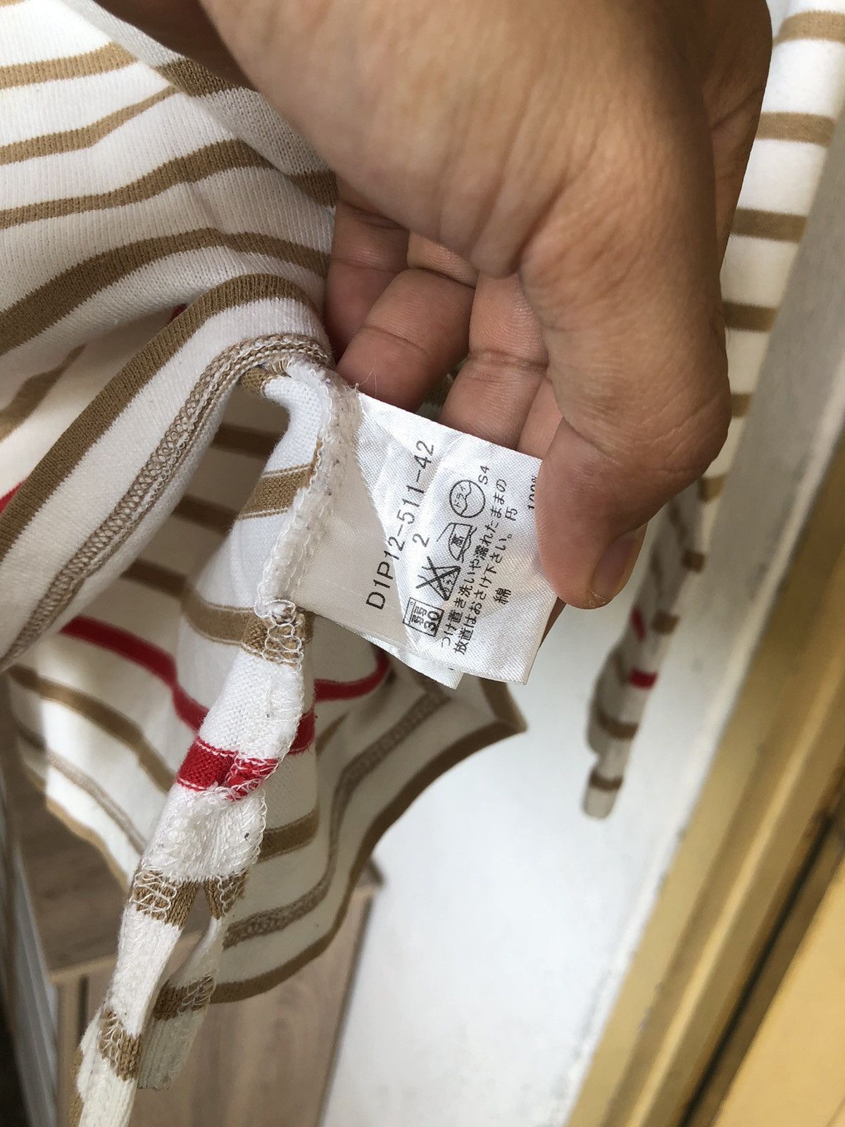 Burberry Vintage Burberry Black Label Stripe Long Sleeve Size M / US 6-8 / IT 42-44 - 15 Thumbnail