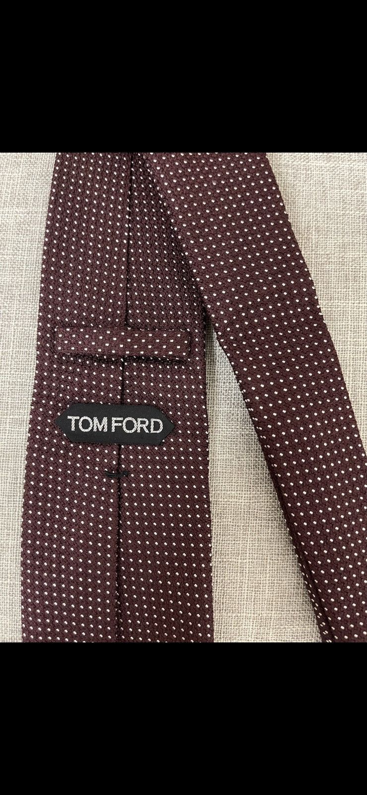 Tom Ford TOM FORD 8cm Polka-Dot Tie Size ONE SIZE - 3 Thumbnail