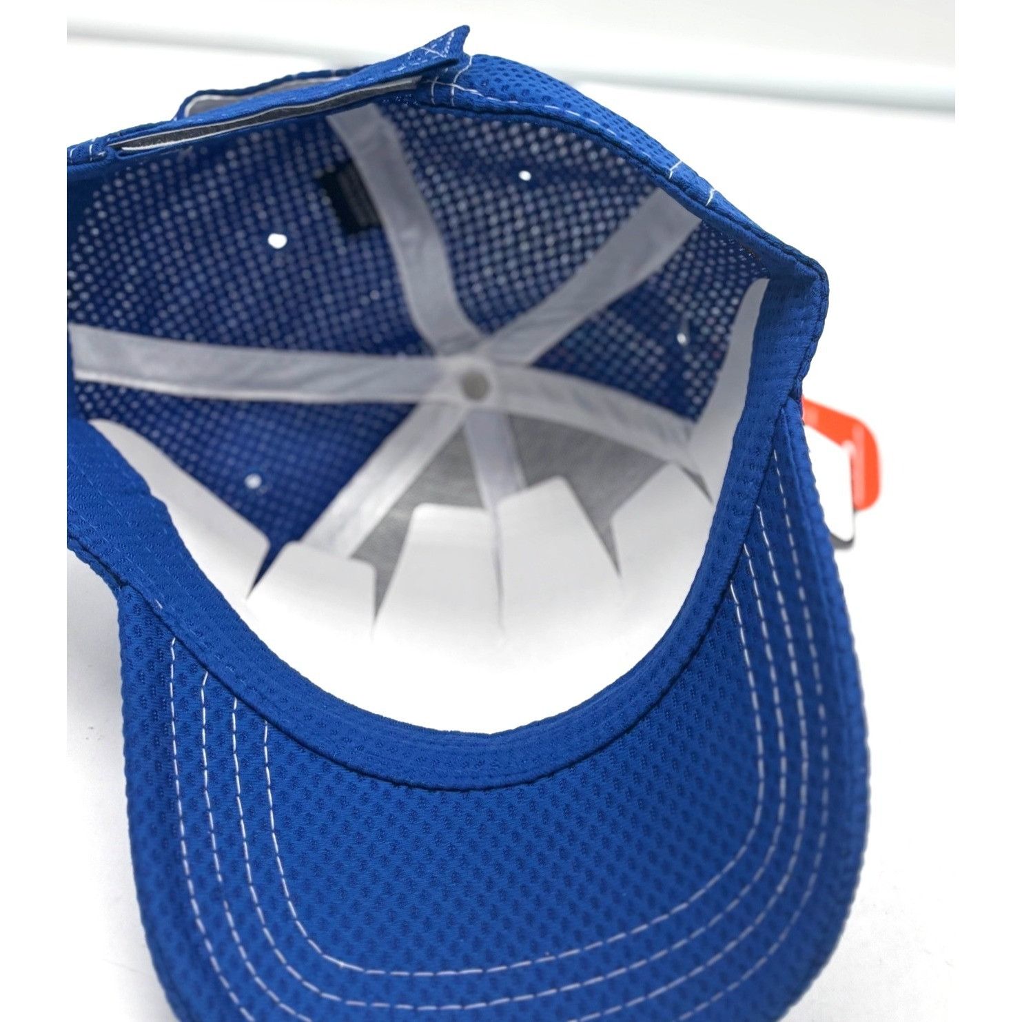 Other Pukka White-Tee-Embroidered Mesh Golf Cap, Blue, OS Size ONE SIZE - 6 Thumbnail