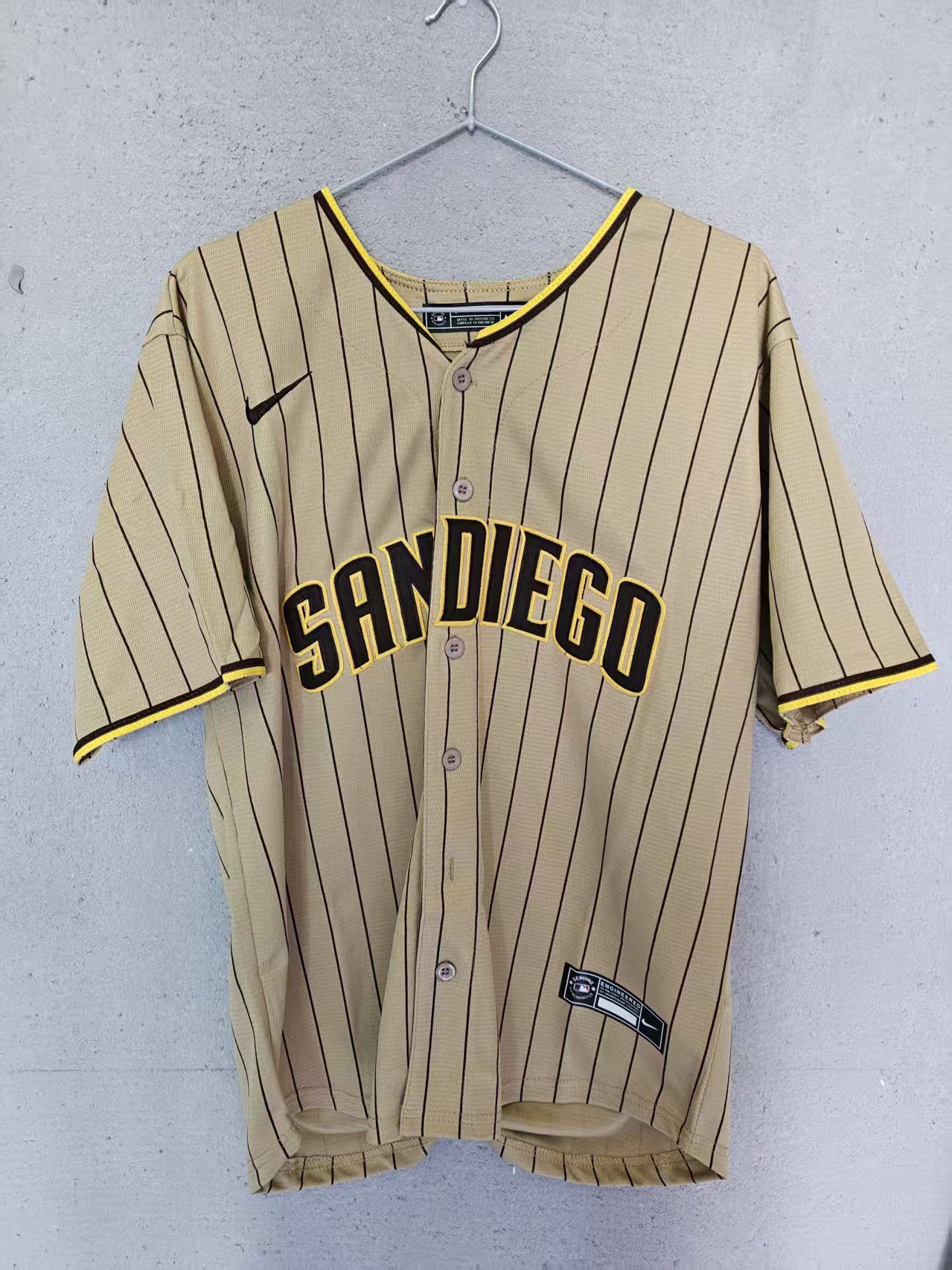 MLB San Diego Padres #23 Tatis JR Jersey XL Size US XL / EU 56 / 4 - 2 Thumbnail