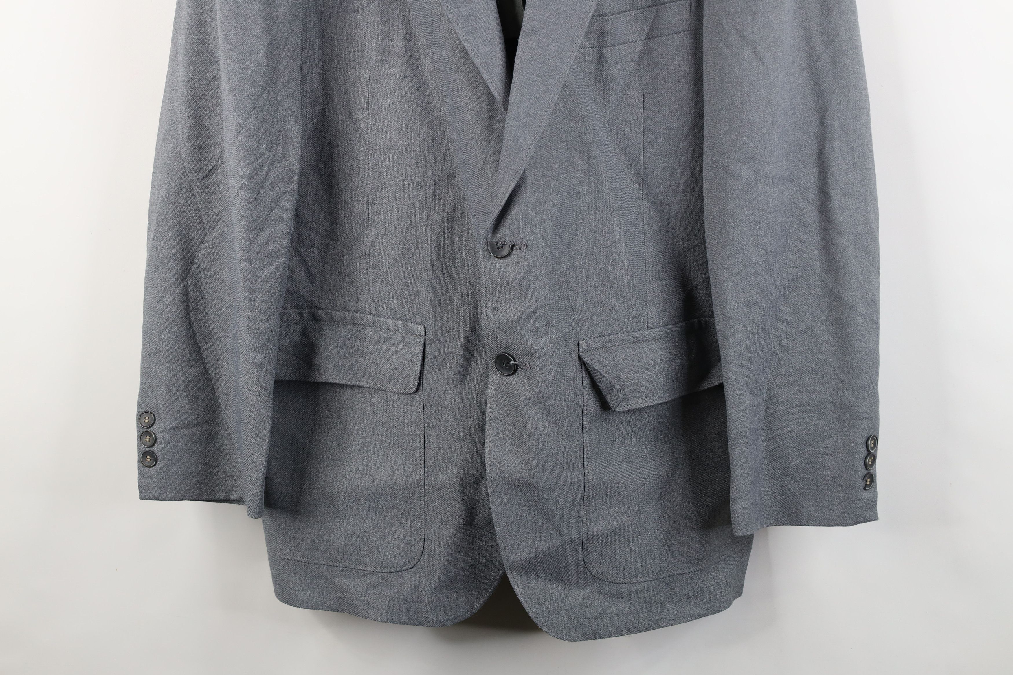 Vintage Vintage 70s Streetwear Wool Suit Coat Blazer Jacket USA Size US L / EU 52-54 / 3 - 3 Thumbnail