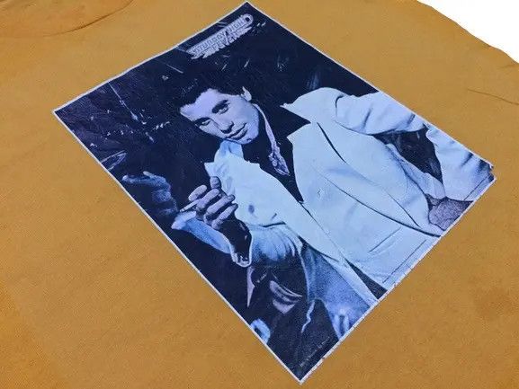 Vintage 70s John Travolta Saturday Night Fever Movie Tshirt