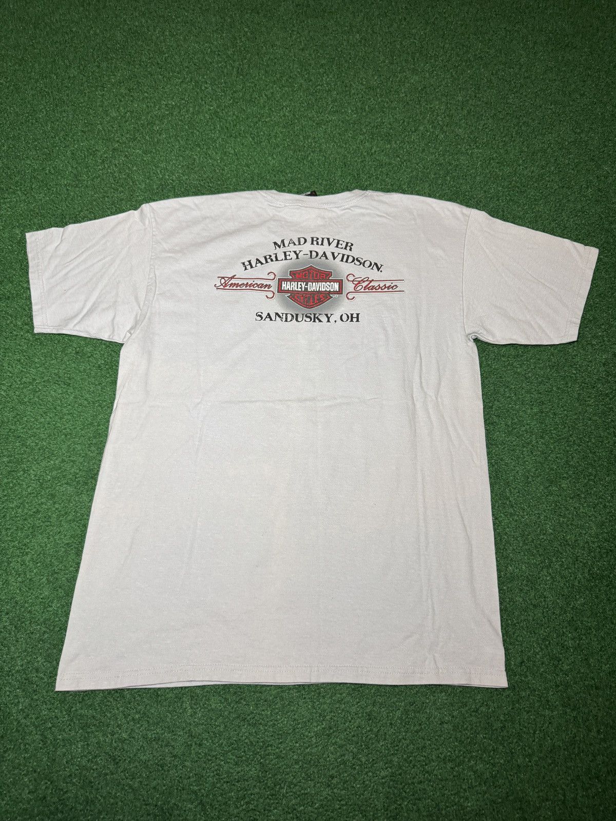Harley Davidson Y2K Harley Davidson Skull Motorcycle Biker Large T Shirt Size US L / EU 52-54 / 3 - 4 Thumbnail
