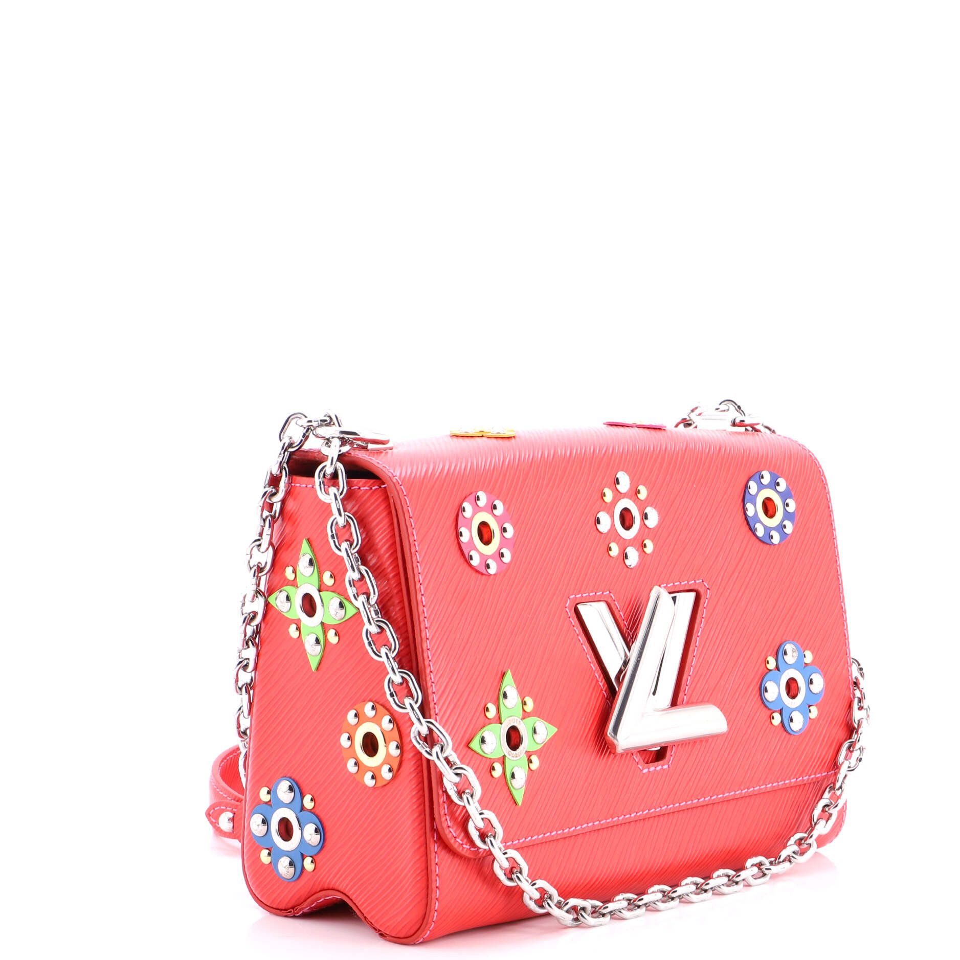 Louis Vuitton Twist Handbag Limited Edition Flower Embellished Epi Leather MM Size ONE SIZE - 1 Thumbnail