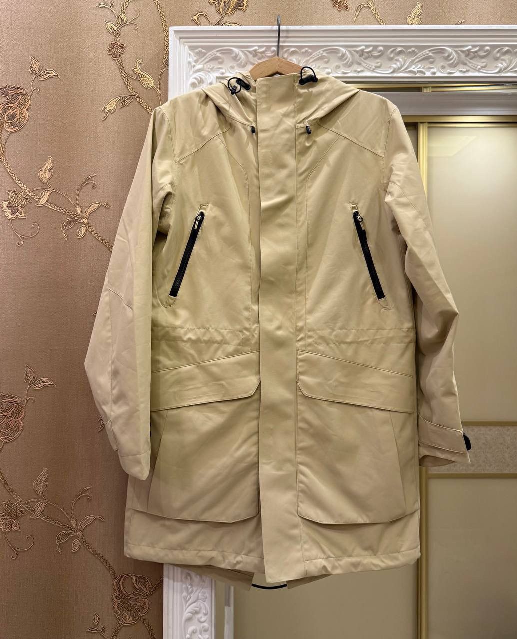 Polo Ralph Lauren Polo Ralph Lauren Mens Creston Hooded Jacket Cream Size XS Size US XS / EU 42 / 0 - 1 Thumbnail