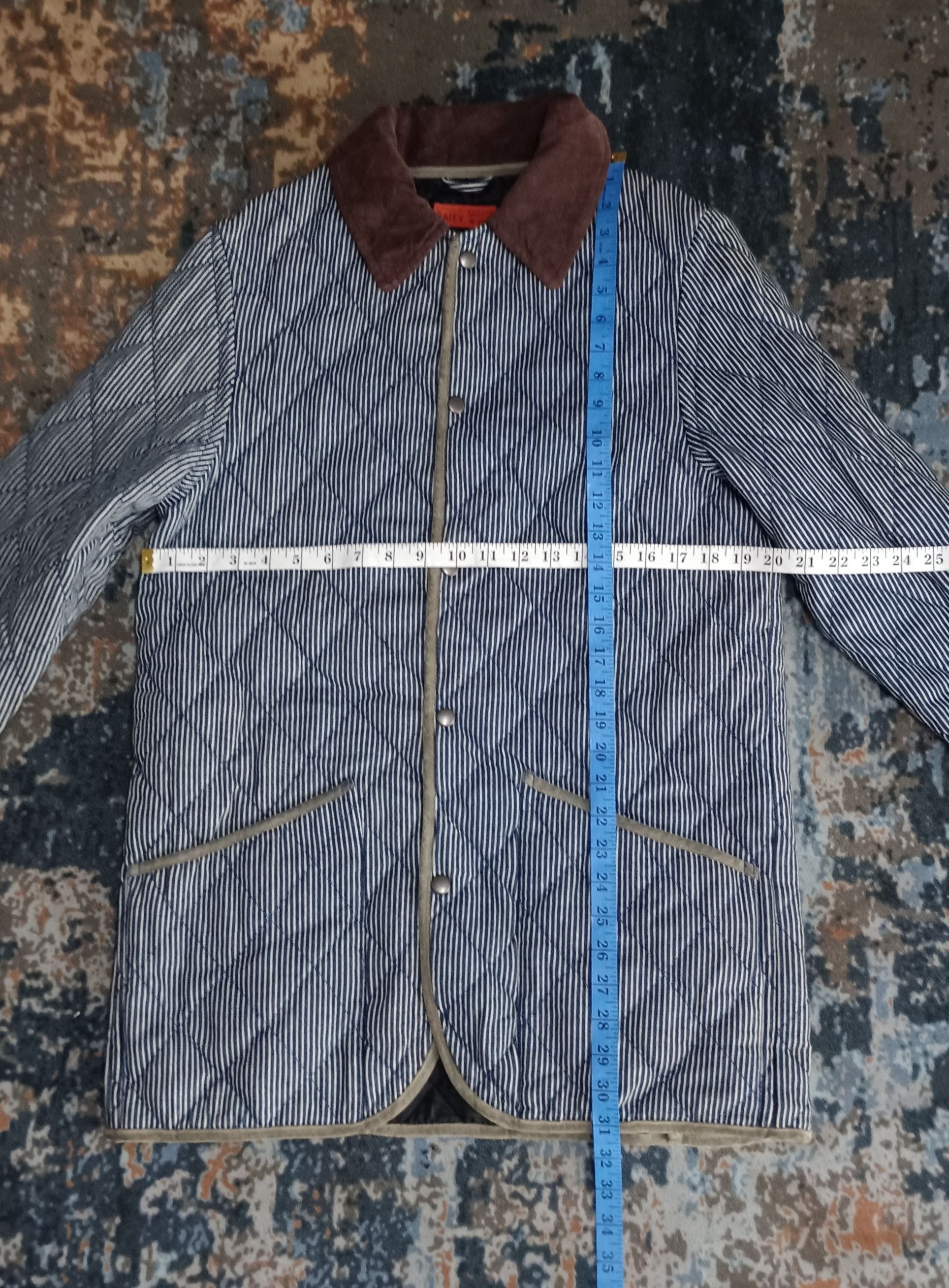 Japanese Brand × Vintage Baffy Hickory Lined Button Chore Jacket Size US M / EU 48-50 / 2 - 14 Thumbnail