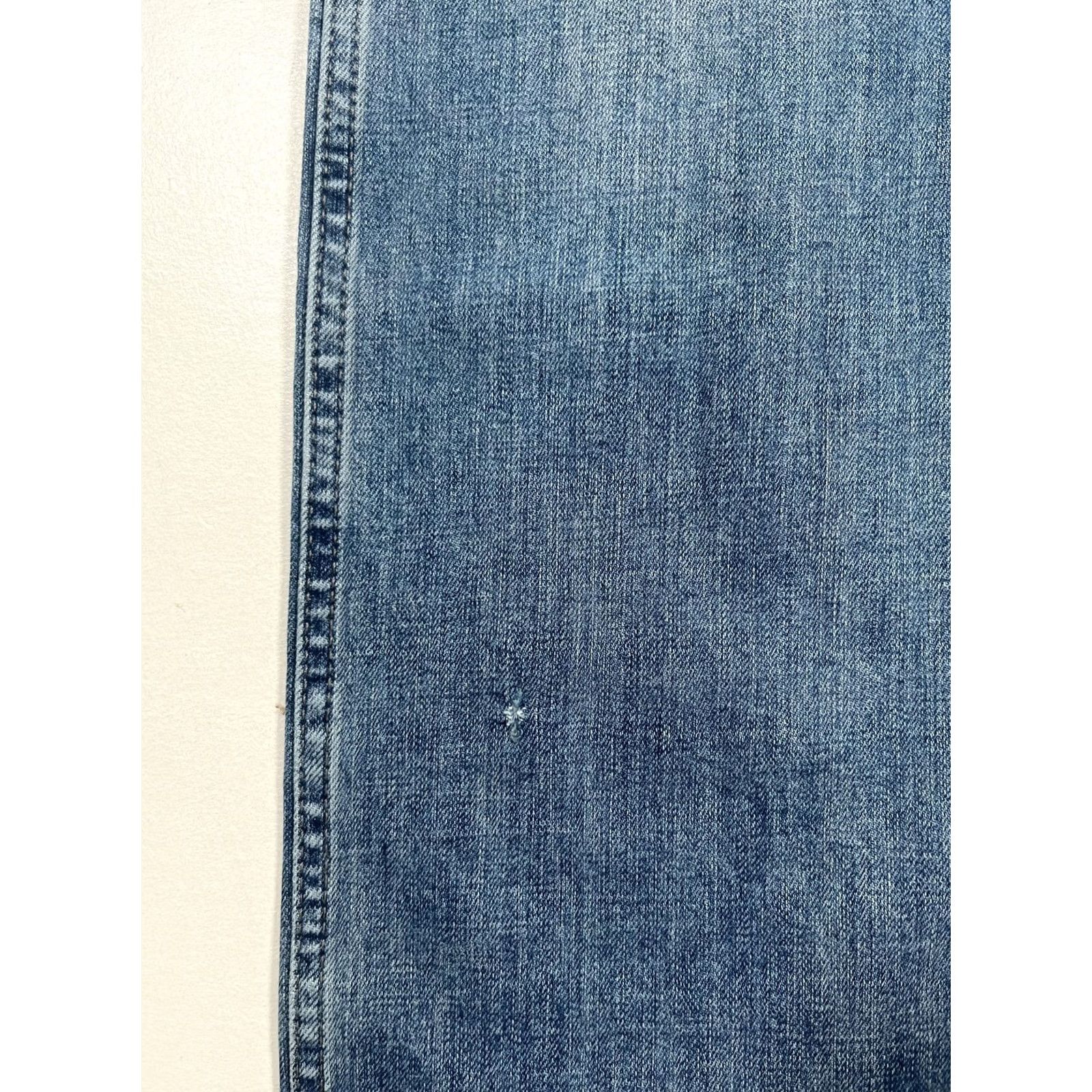 Wrangler Wrangler Jeans Mens 38x36 Blue Relaxed Straight Denim Distressed Med Wash Size US 38 / EU 54 - 5 Thumbnail
