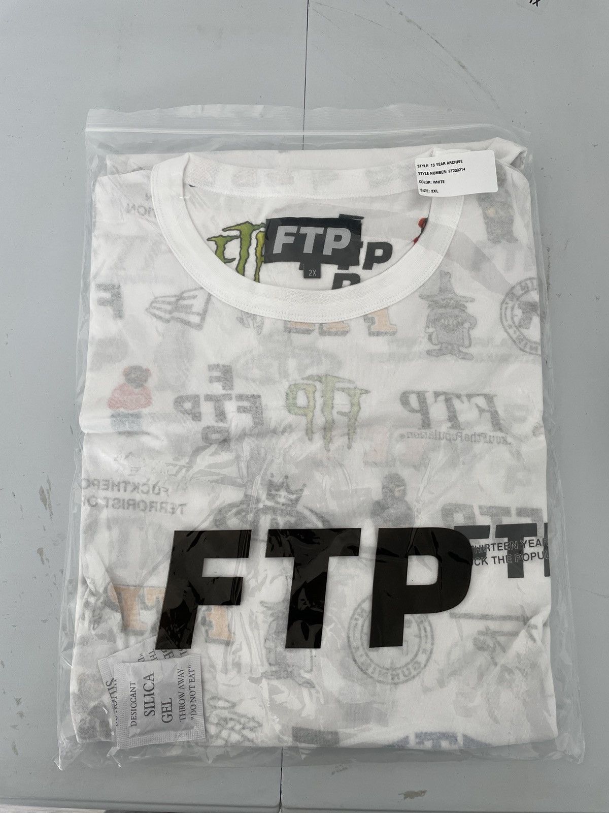 Fuck The Population FTP 13 year reversible shirt Size US XXL / EU 58 / 5 - 1 Preview