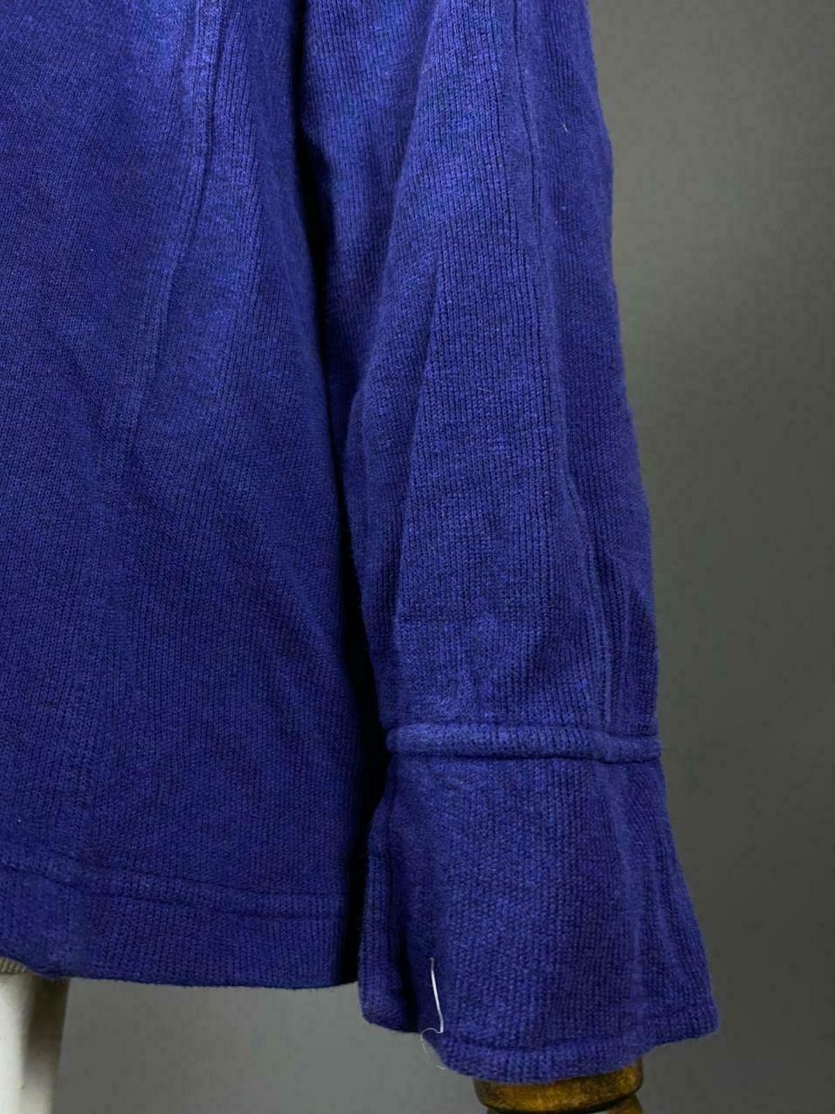 Orvis Men Orvis Blue High Neck 1/4 Zip Long Sleeve Sweater Size L Size US L / EU 52-54 / 3 - 10 Thumbnail