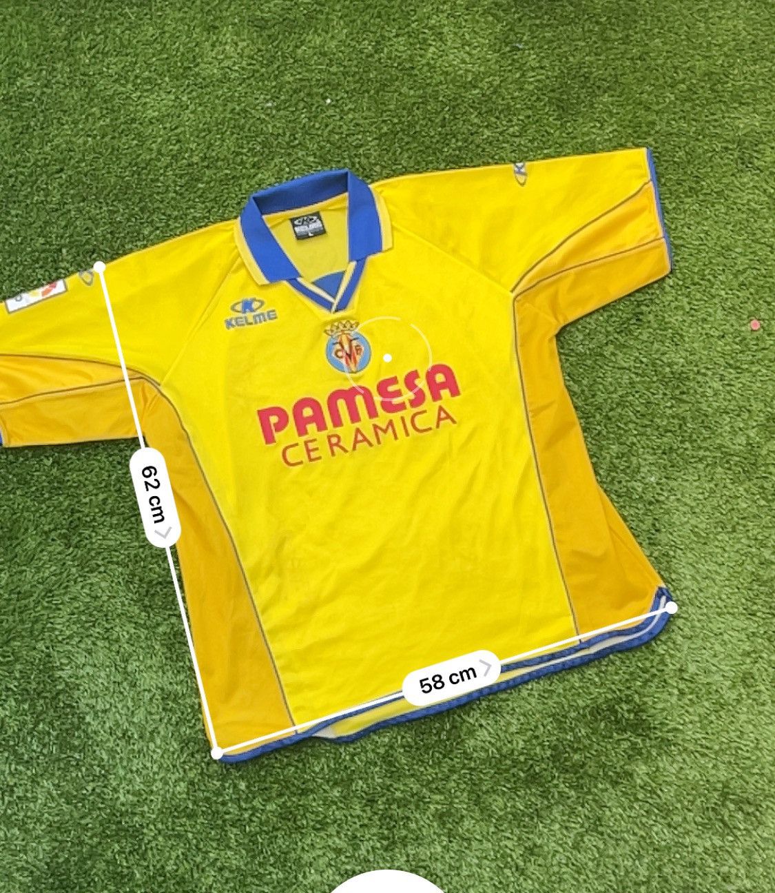 Other Villarreal 2002/03 Home Jersey Kelme Vintage Football Shirt Size US XL / EU 56 / 4 - 5 Thumbnail