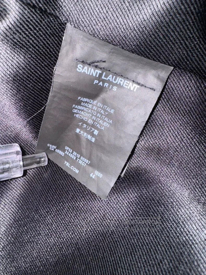 Saint Laurent Paris Saint Laurent Paris Collectible Leather Jacket Size US S / EU 44-46 / 1 - 6 Thumbnail
