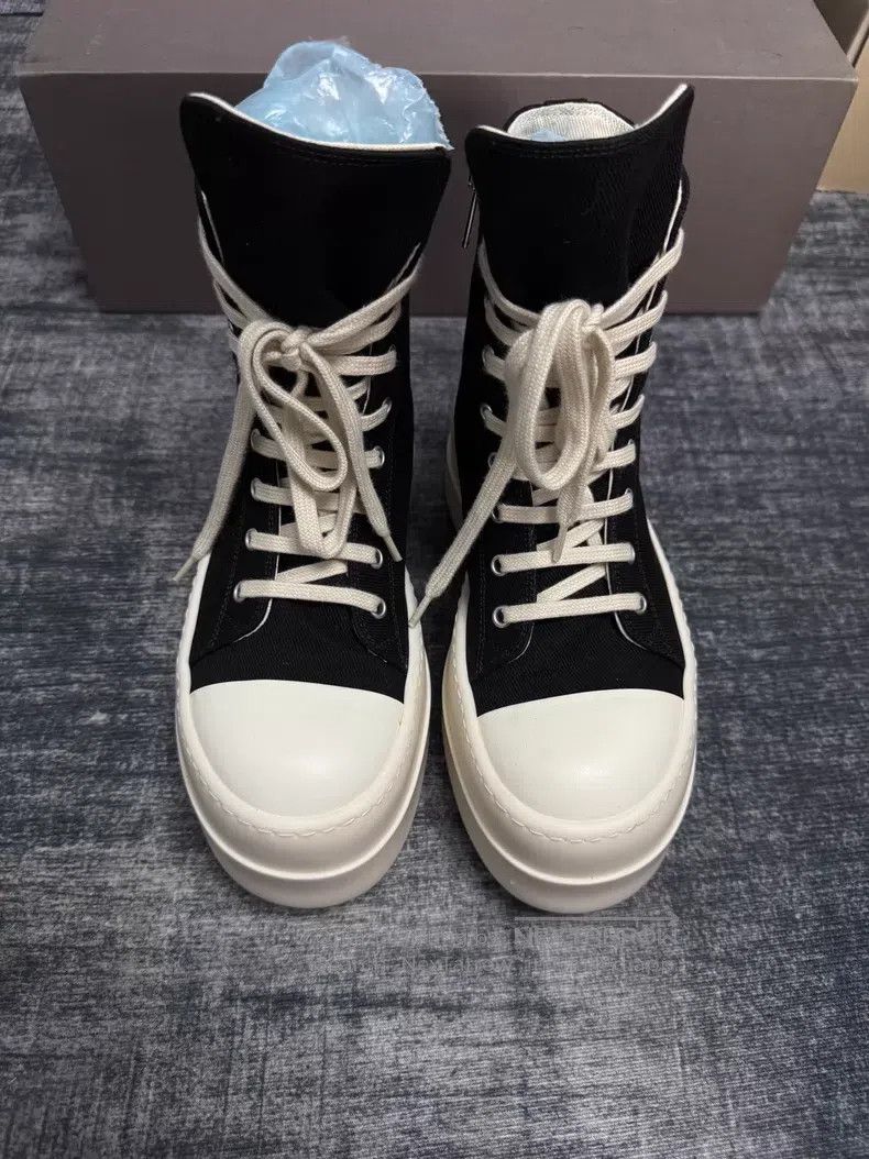 Rick Owens Rick Owens High top platform Converse shoes Size US 7 / IT 37 - 2 Thumbnail