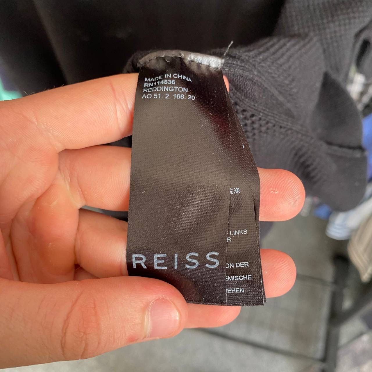 Designer × Reiss Luxury Reiss Basic designer streetwear old money polo Size US L / EU 52-54 / 3 - 8 Thumbnail