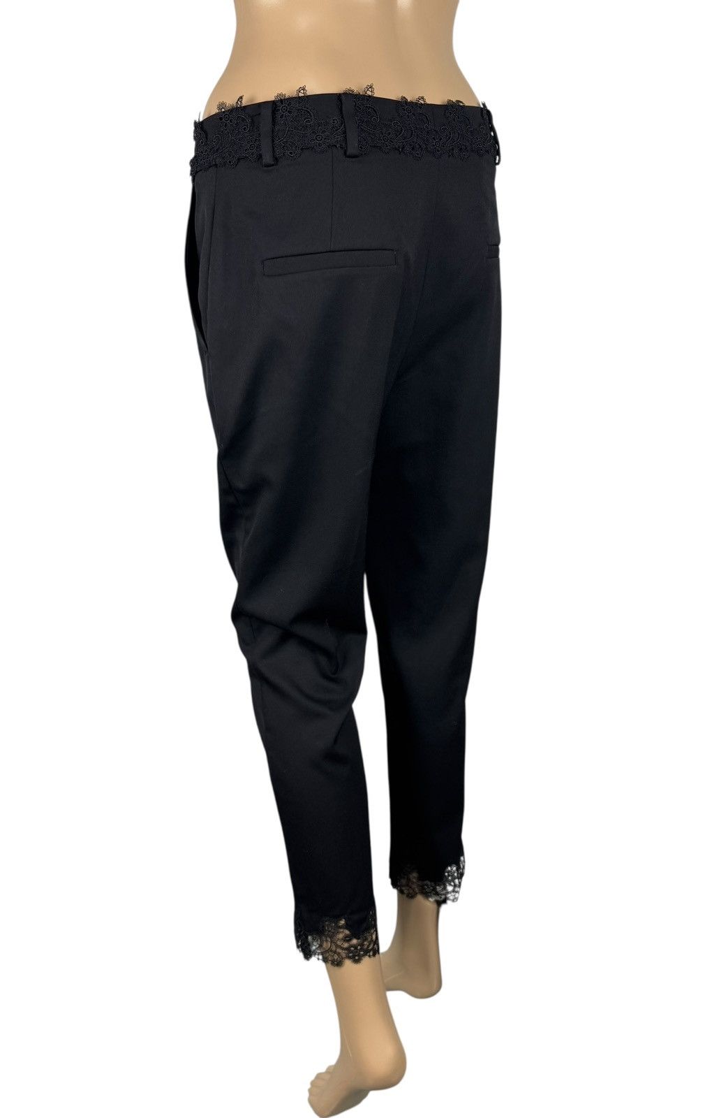 The Kooples The Kooples Dress Wool Pants Crop Lace Decorated size FR36 Size 26" / US 2 / IT 38 - 7 Thumbnail