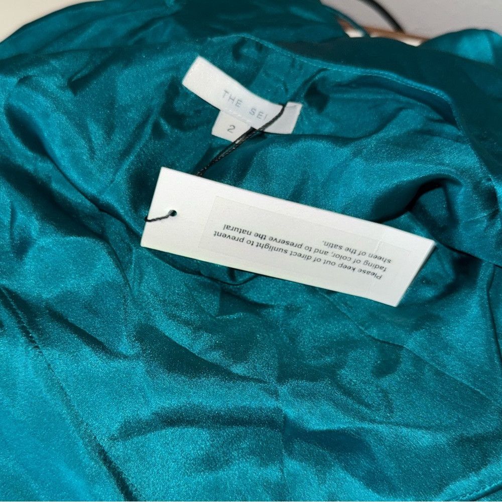 Other New THE SEI WRAP GOWN WITH DETACHABLE OSTRICH TRIM 2 Size XS / US 0-2 / IT 36-38 - 5 Thumbnail