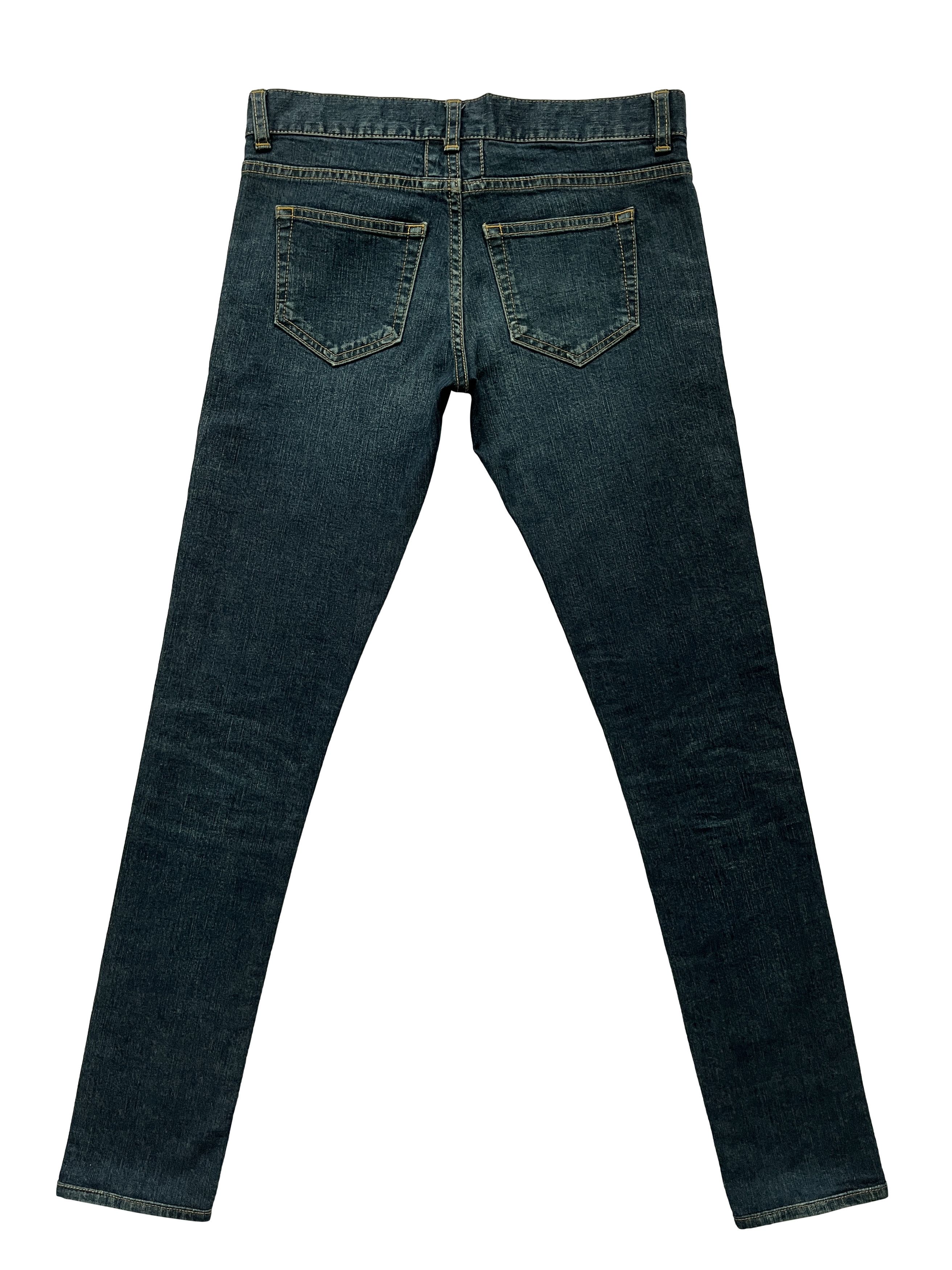 Saint Laurent Paris ⚡️QUICK SALE⚡️Saint Laurent D01 Blue Denim Jeans Size 28" / US 6 / IT 42 - 2 Thumbnail