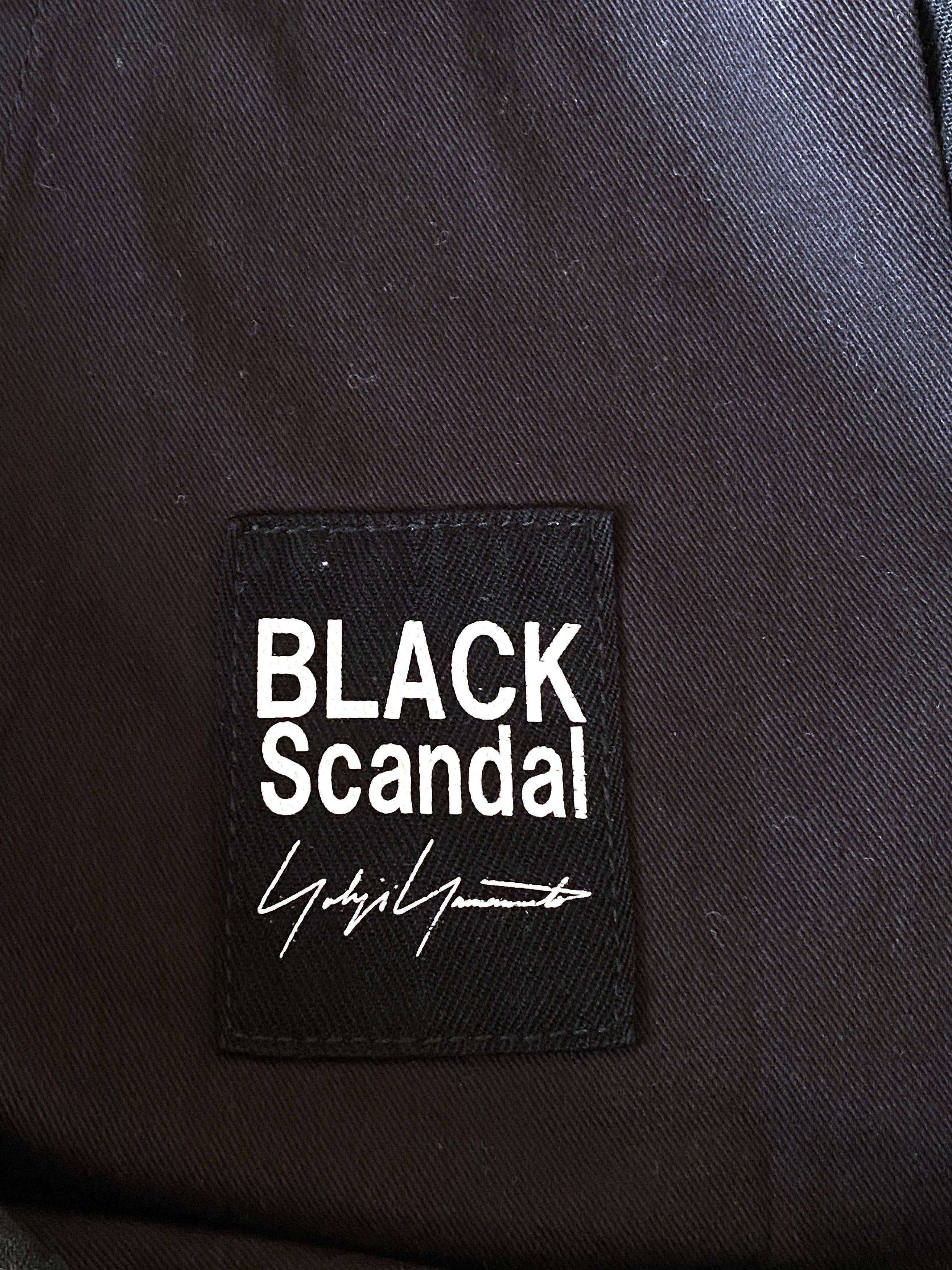 Yohji Yamamoto Yohji Yamamoto Black Scandal Cotton Pants Size US 34 / EU 50 - 9 Thumbnail