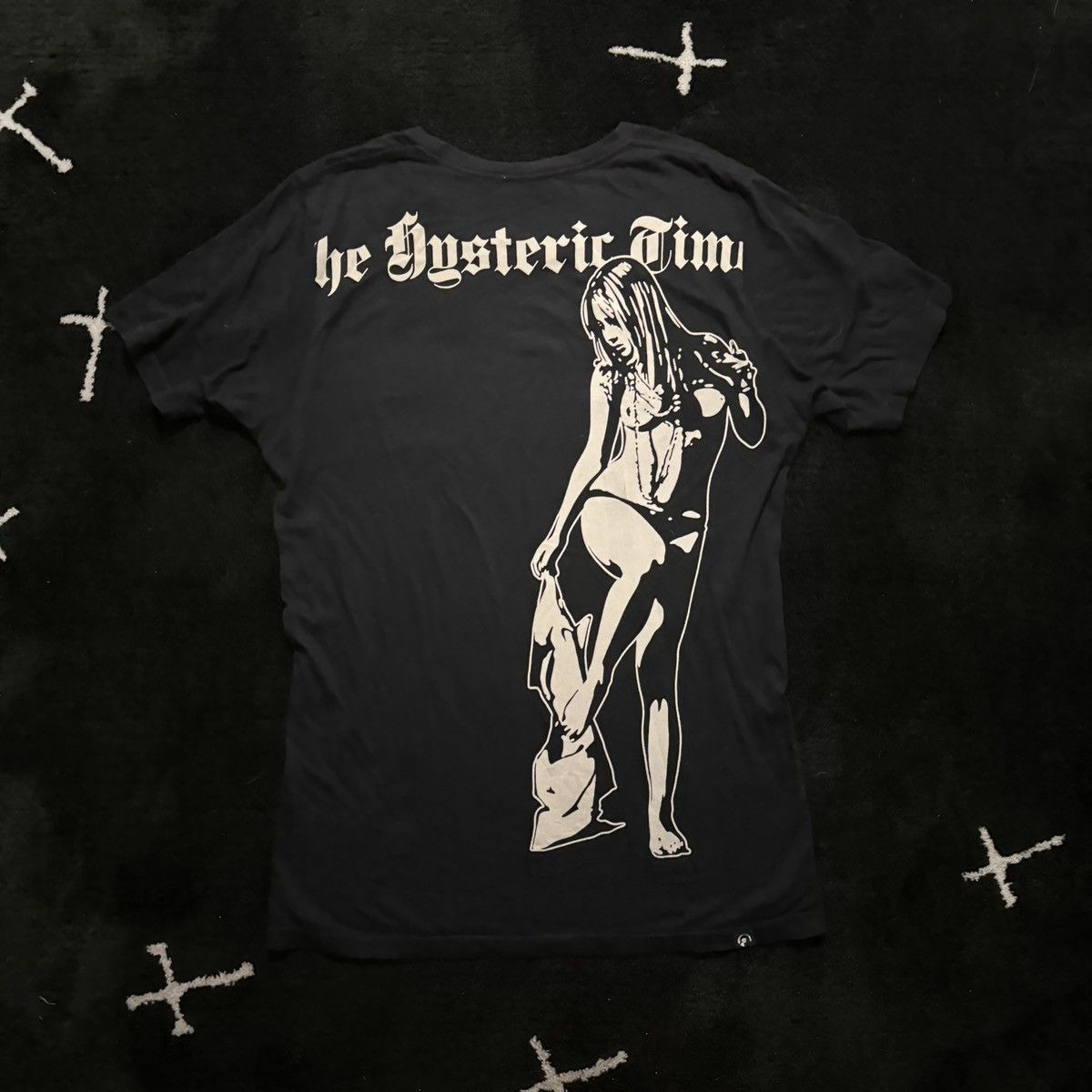 Hysteric Glamour SS90 - "The Hysteric Times" T Shirt Size US M / EU 48-50 / 2 - 1 Thumbnail