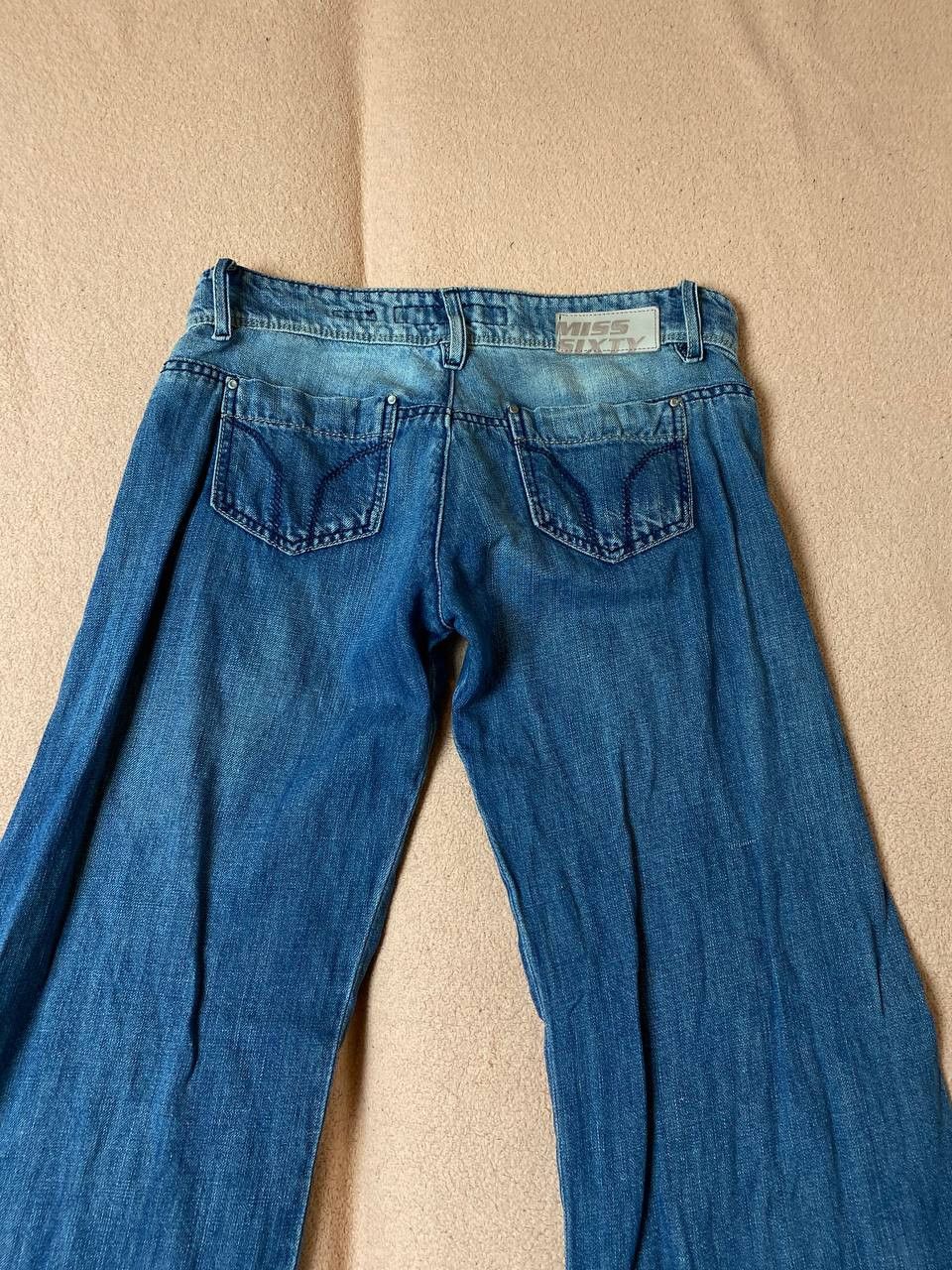 Miss Sixty × Vintage Vintage Y2K Miss Sixty Flared Denim Jeans Streetwear 90s Size 25" / US 0 / IT 36 - 12 Thumbnail
