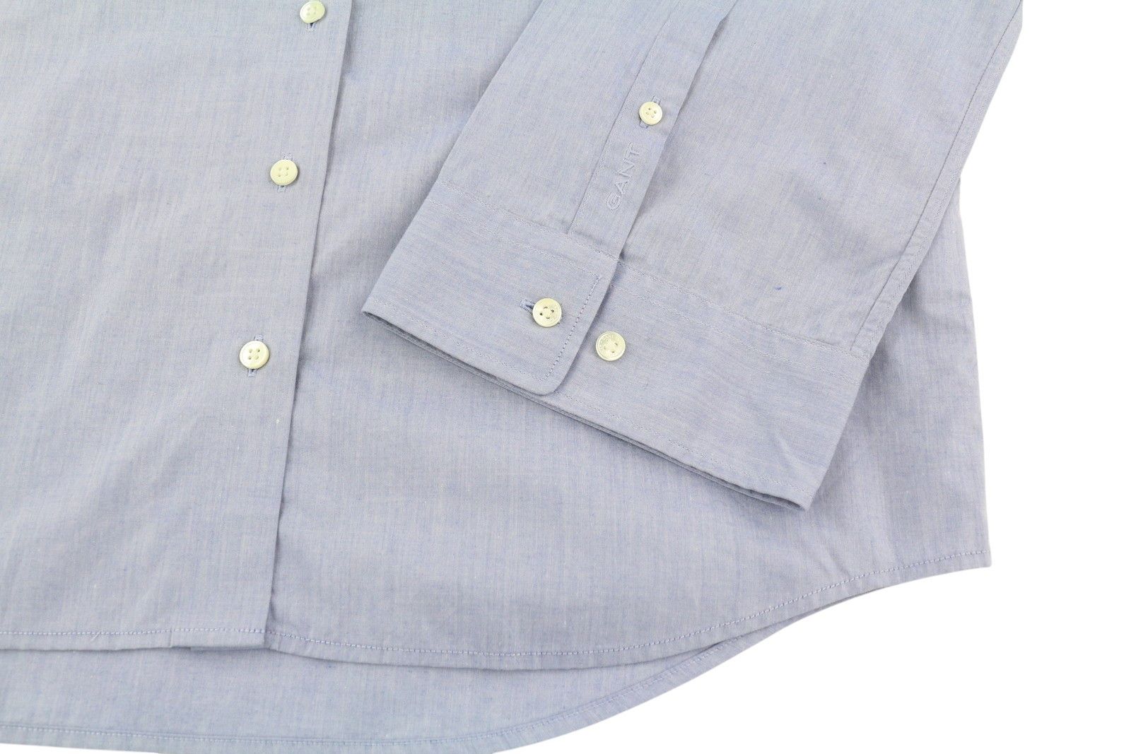 Gant PP BELL EU36 Blue Spread Collar Button-Up Shirt 85121 Size S / US 4 / IT 40 - 5 Thumbnail
