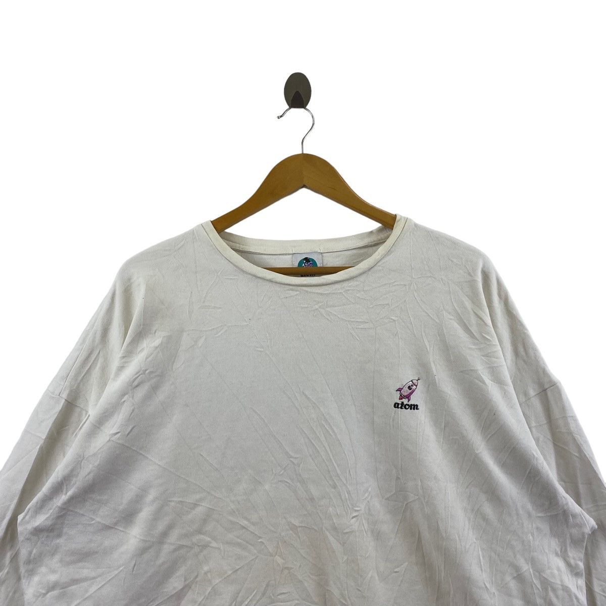 Japanese Brand × Vintage Vintage ATOM Anime Japan Brand Band Oversize White Size US L / EU 52-54 / 3 - 4 Thumbnail
