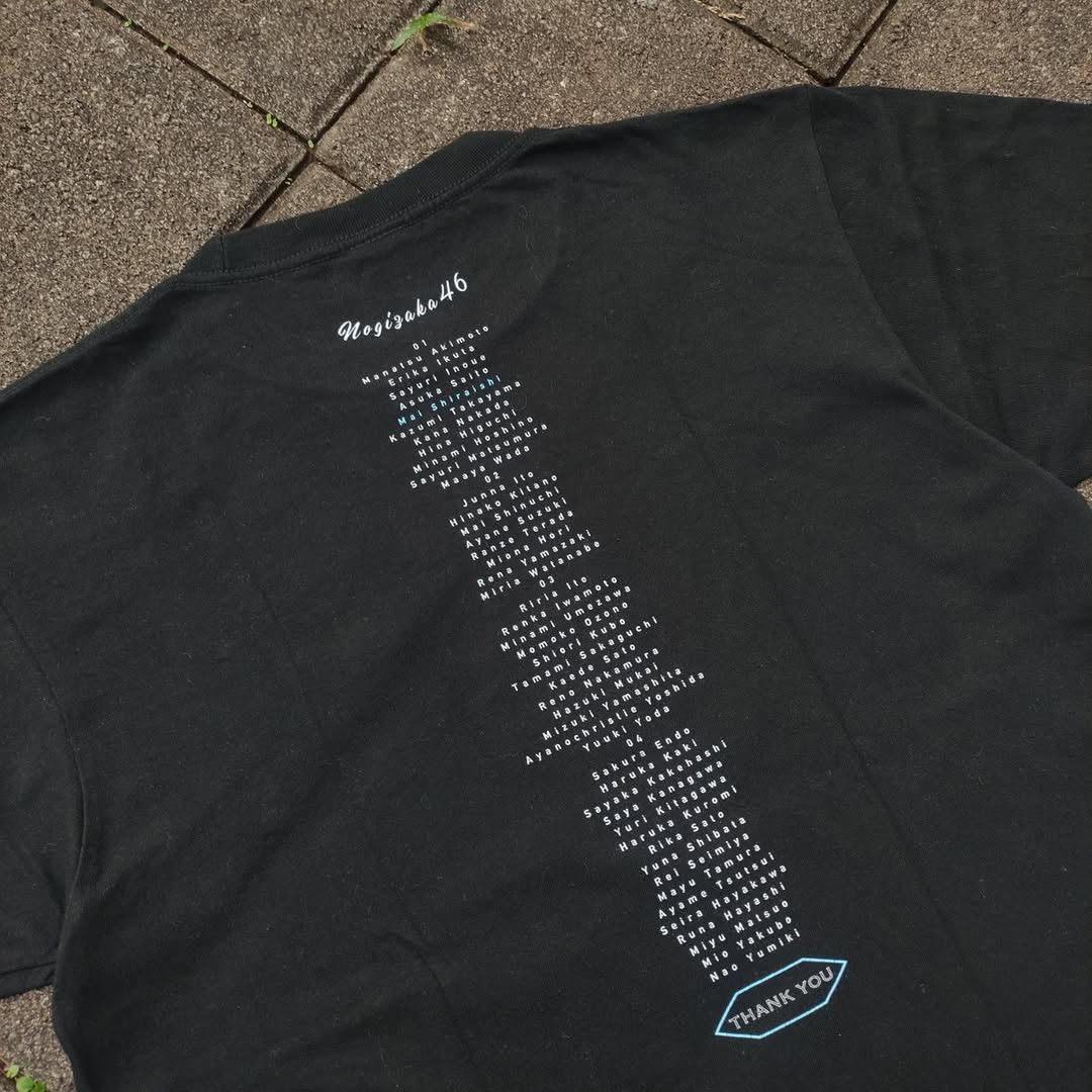 Band Tees Nogizaka46 Mai Shiraishi Graduation Concert Tee Size US M / EU 48-50 / 2 - 4 Thumbnail