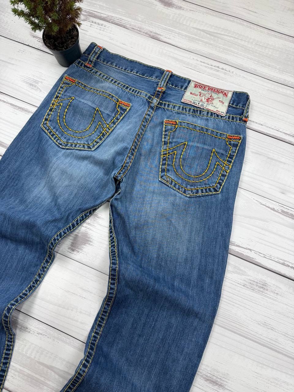 True Religion Vintage True Religion Jeans straight leg - blue Made U.S.A Size US 36 / EU 52 - 3 Thumbnail