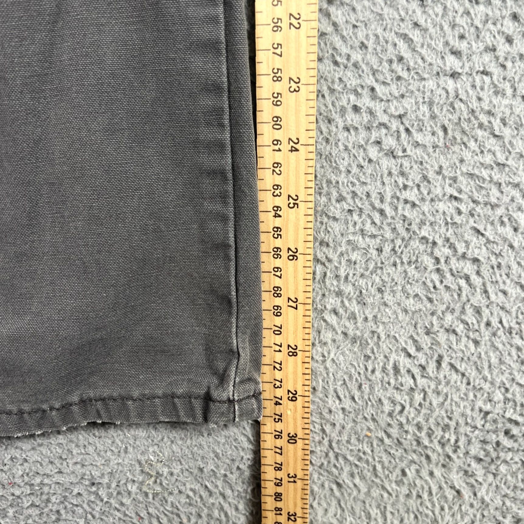 Dickies VTG Dickies Pants Mens 36x30 Gray Canvas Carpenter Work Jeans 5-Pocket Regular Straight Mens Size US 36 / EU 52 - 3 Thumbnail