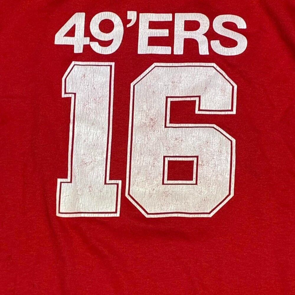 Salem Sportswear Vintage 80s Salem Sportswear San Francisco 49ers Jersey T S Size US M / EU 48-50 / 2 - 2 Thumbnail