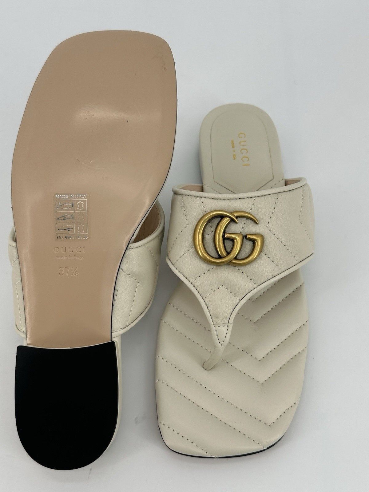 Gucci Size-IT-37,5/US-7,5 New Gucci Sanddals Woman Size US 7.5 / IT 37.5 - 9 Thumbnail