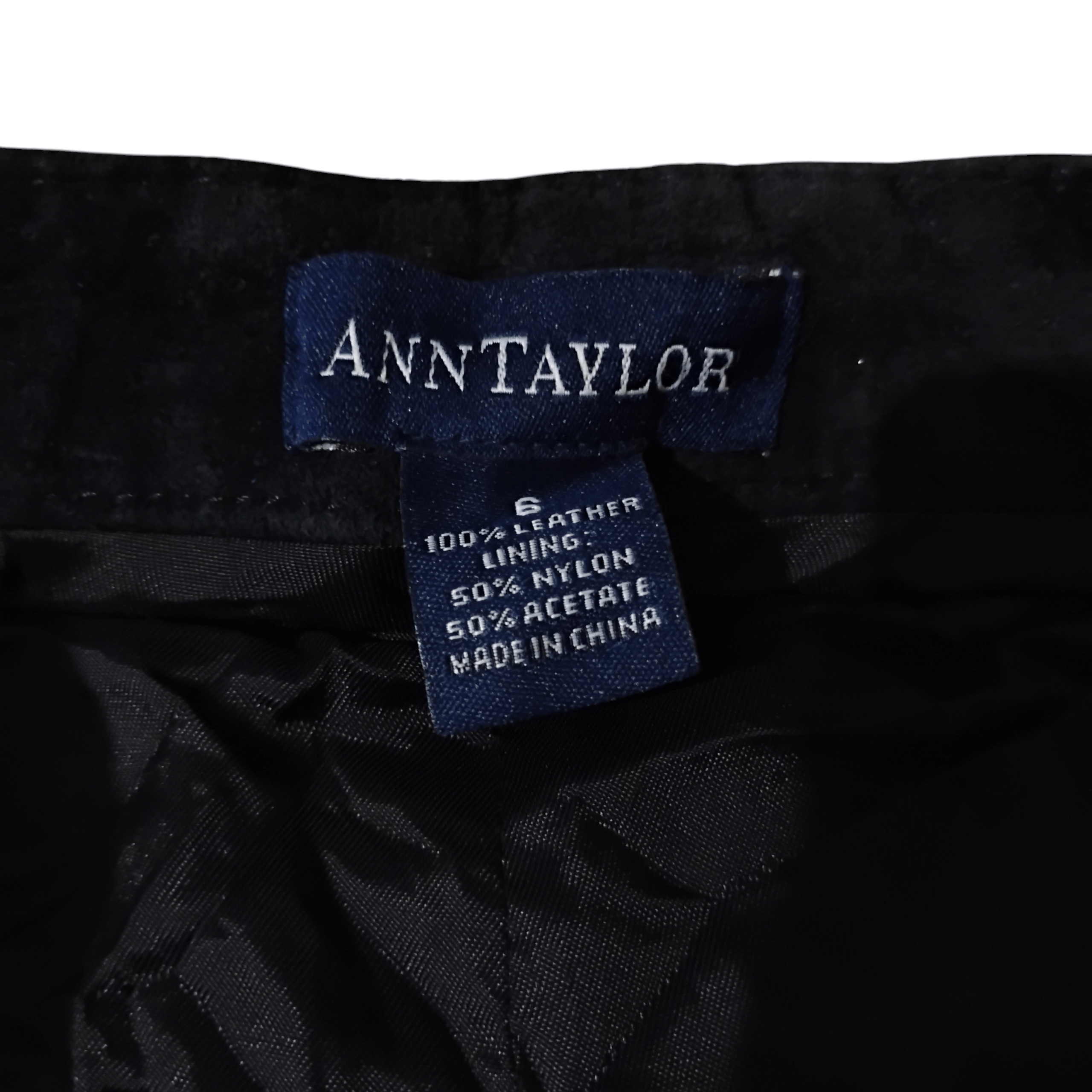 Ann Taylor Ann Taylor Flare Leather Pants Size 27" / US 4 / IT 40 - 4 Thumbnail