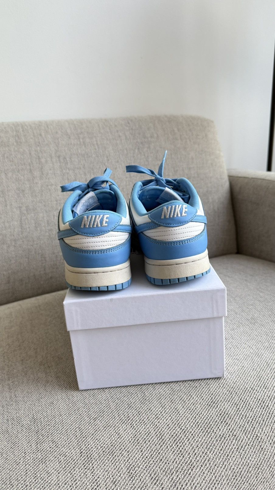 Nike Nike Dunk Low University Blue Size US 10 / EU 43 - 4 Thumbnail