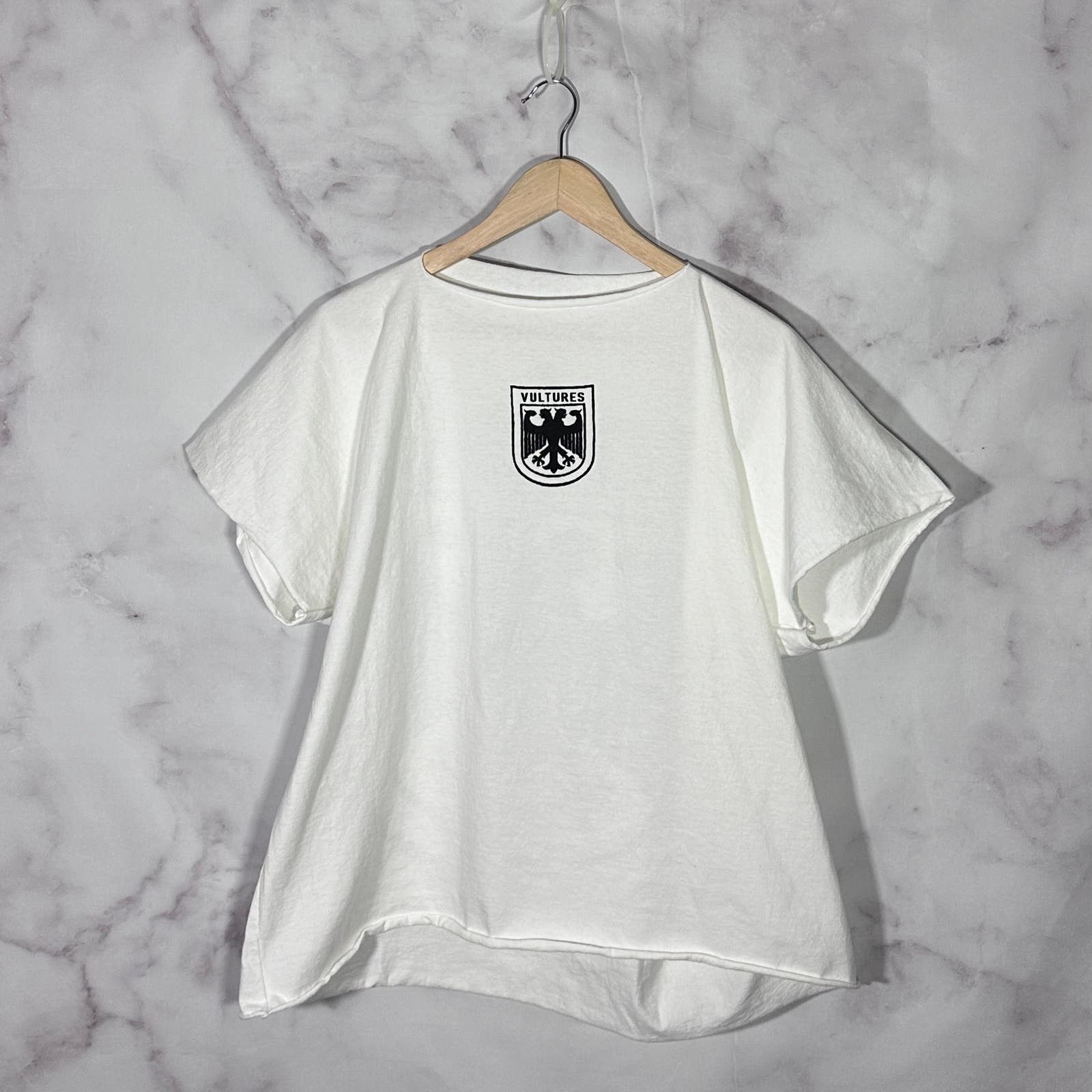 【Yeezy】Vultures Box T-Shirt White / 追跡付 Yeezy Kanye West Vultures Boxy Fit T Shirt White Size 1 | eBay
