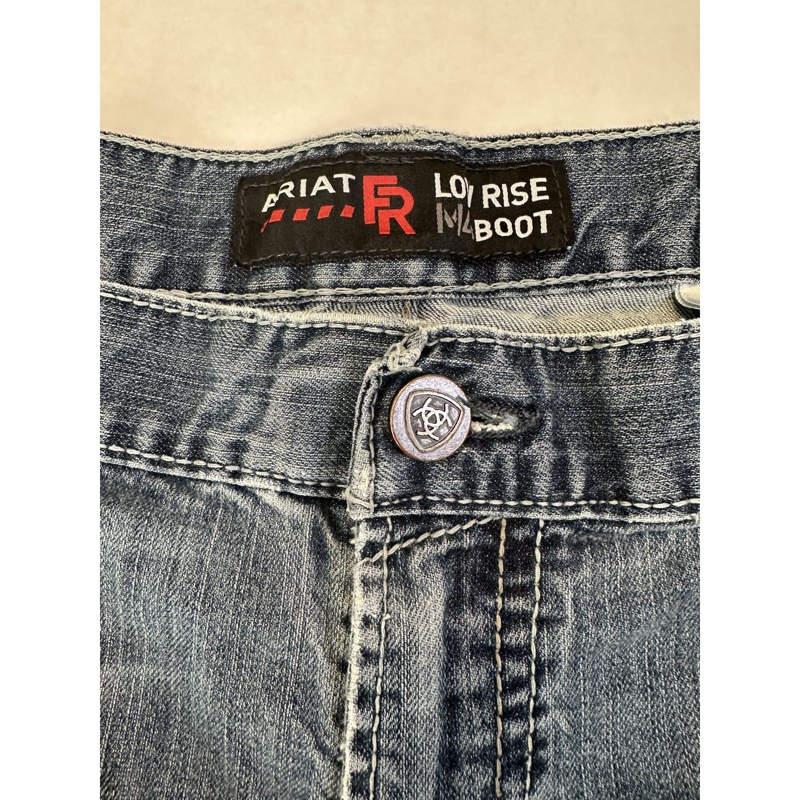 Ariat ARIAT FR Low Rise M4 Boot Jeans Blue 44/32 Flame Resistant Size US 44 / EU 60 - 2 Thumbnail